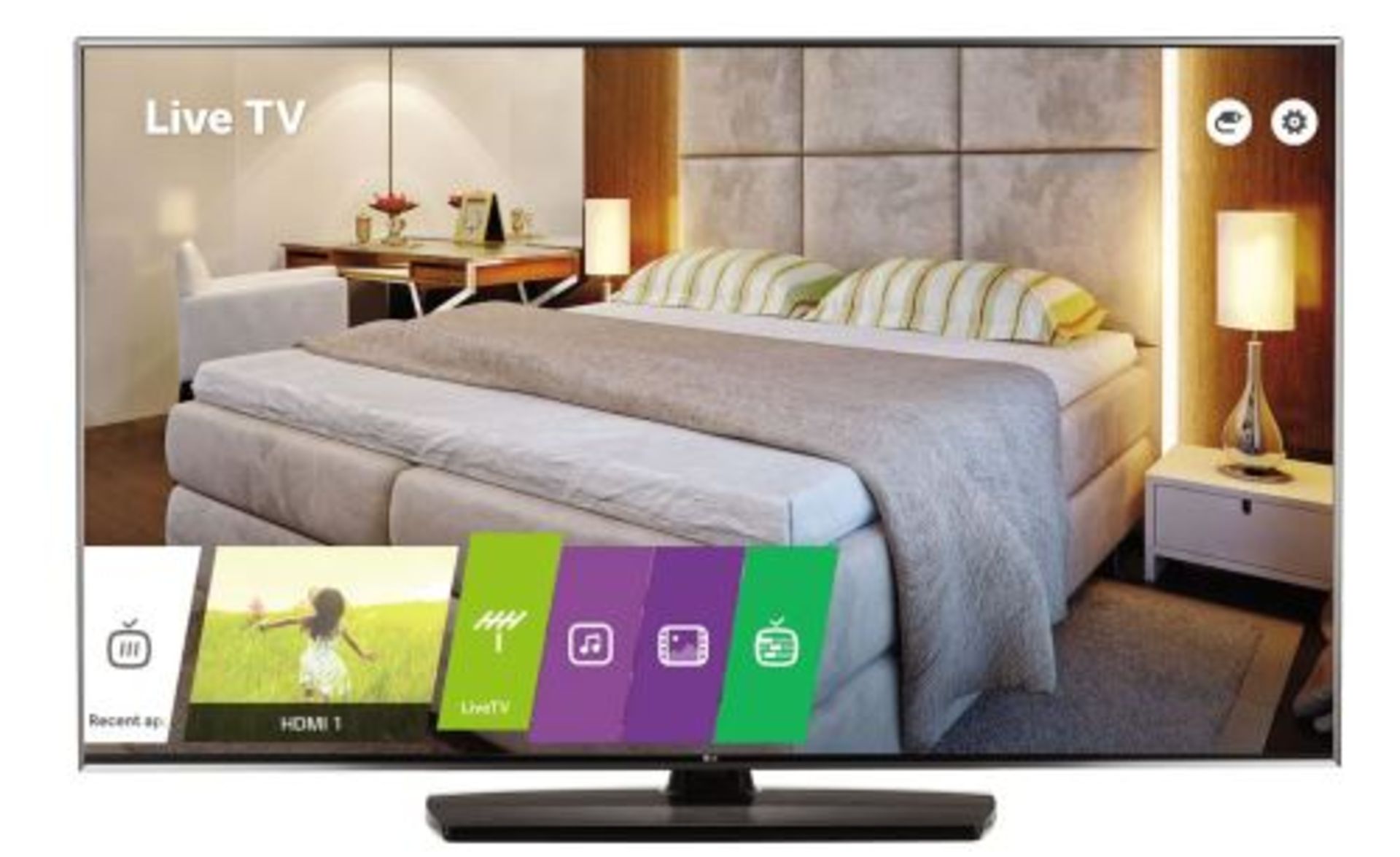 + VAT Grade A LG 43 Inch 4K ULTRA HD IPS COMMERCIAL TV WITH FREEVIEW HD & WEB OS & WIFI 43UV761H