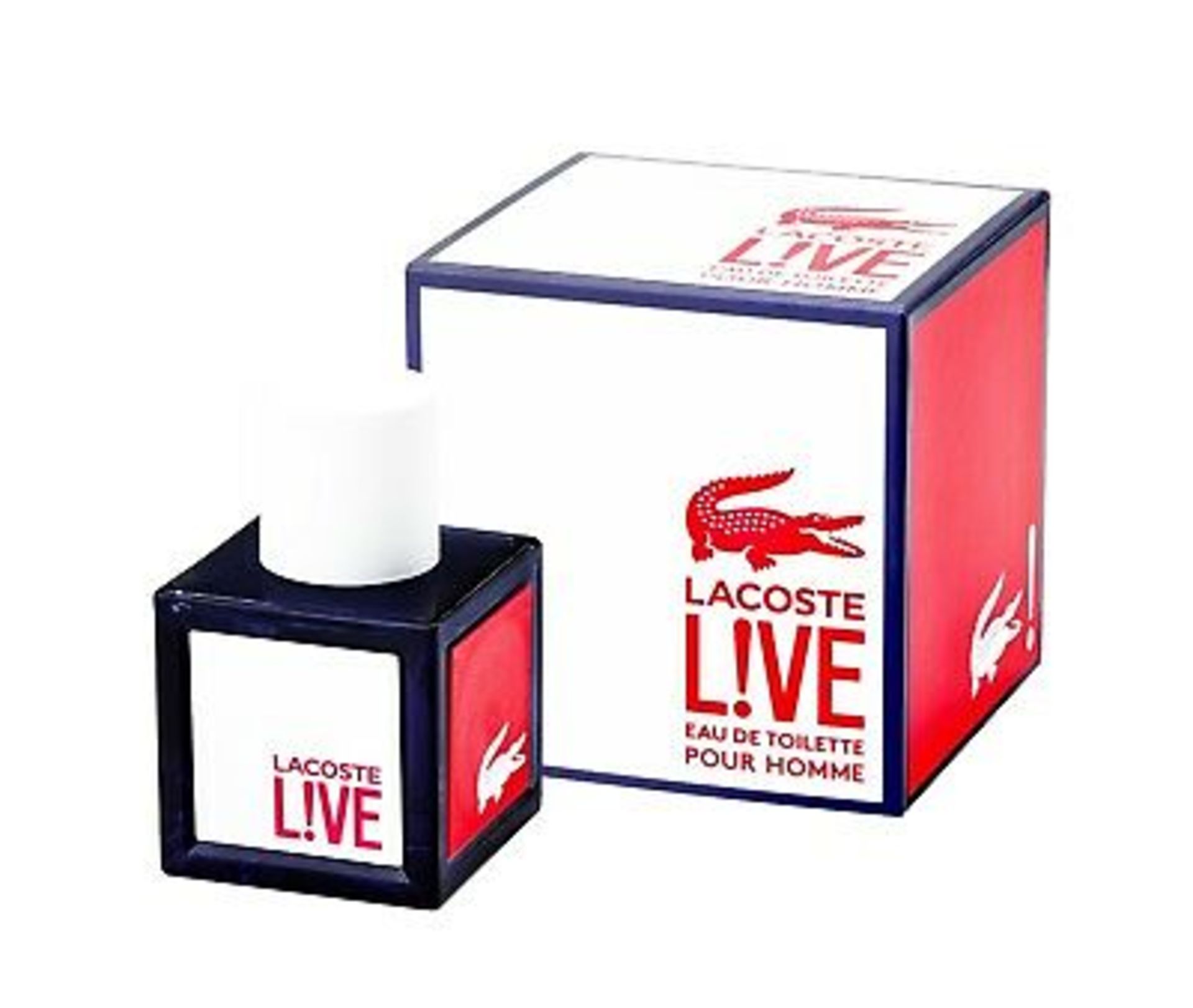 + VAT Brand New Lacoste Live 60ml EDT Spray