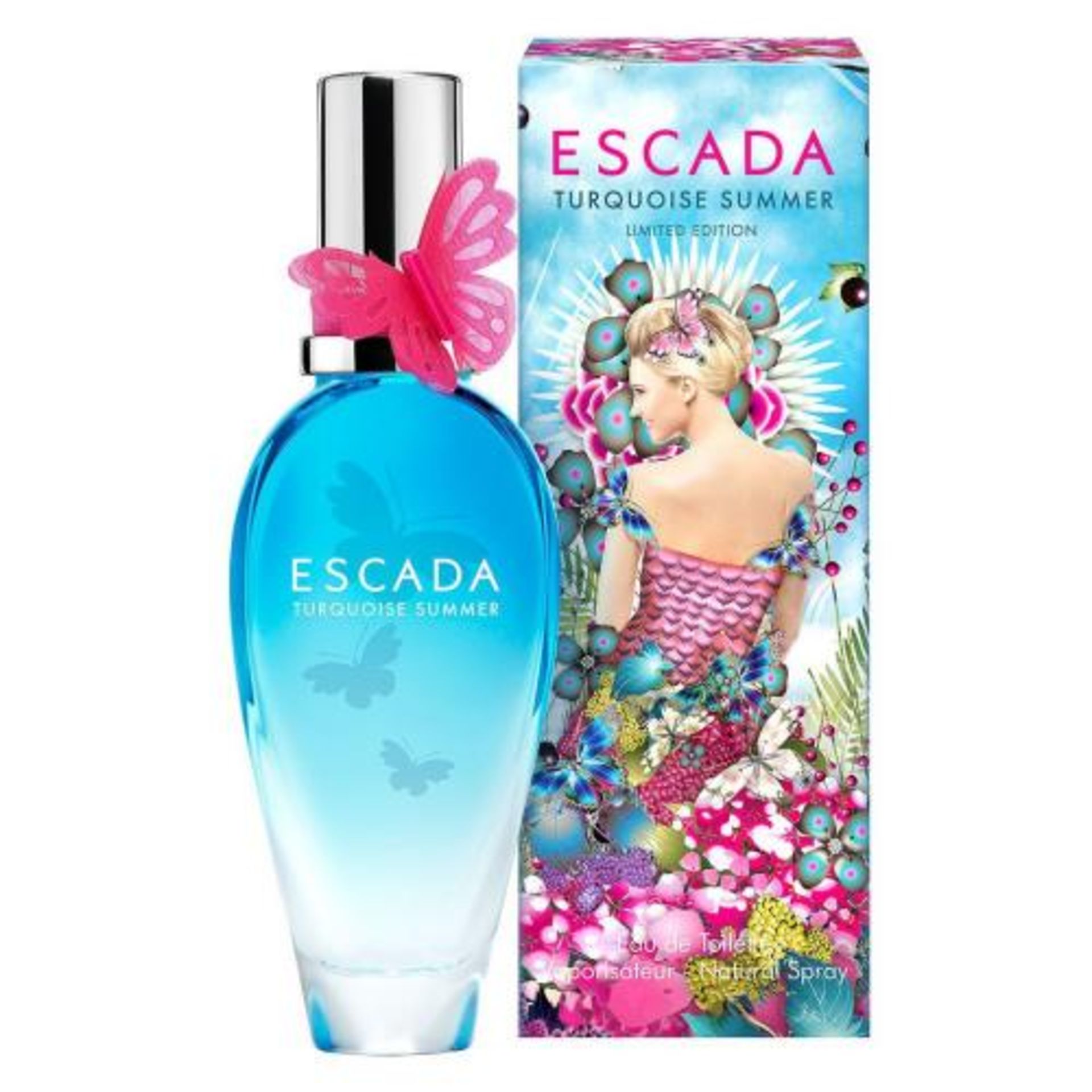+ VAT Brand New Escada Turquoise Summer 50ml EDT Spray