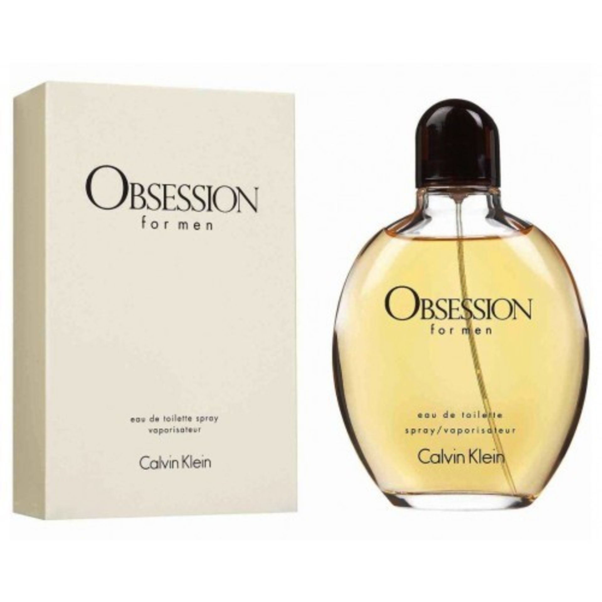 + VAT Brand New Calvin Klein Obsession (M) 75ml EDT Spray