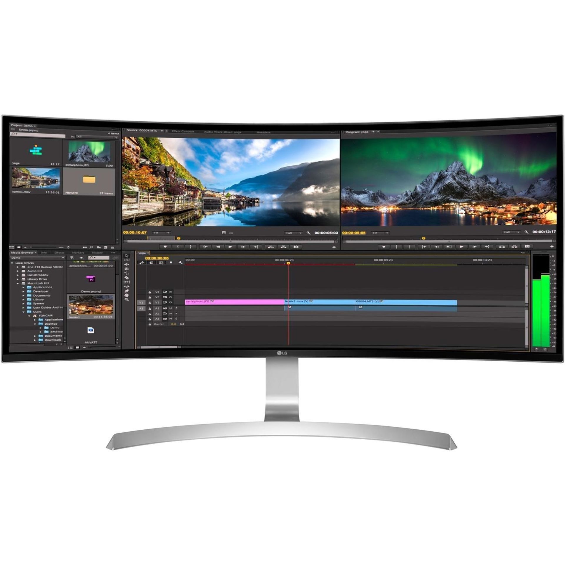 + VAT Grade A LG 34 Inch CURVED ULTRA WIDE WQHD IPS LED MONITOR - 3440 X 1440P - HDMI X 2, DISPLAY