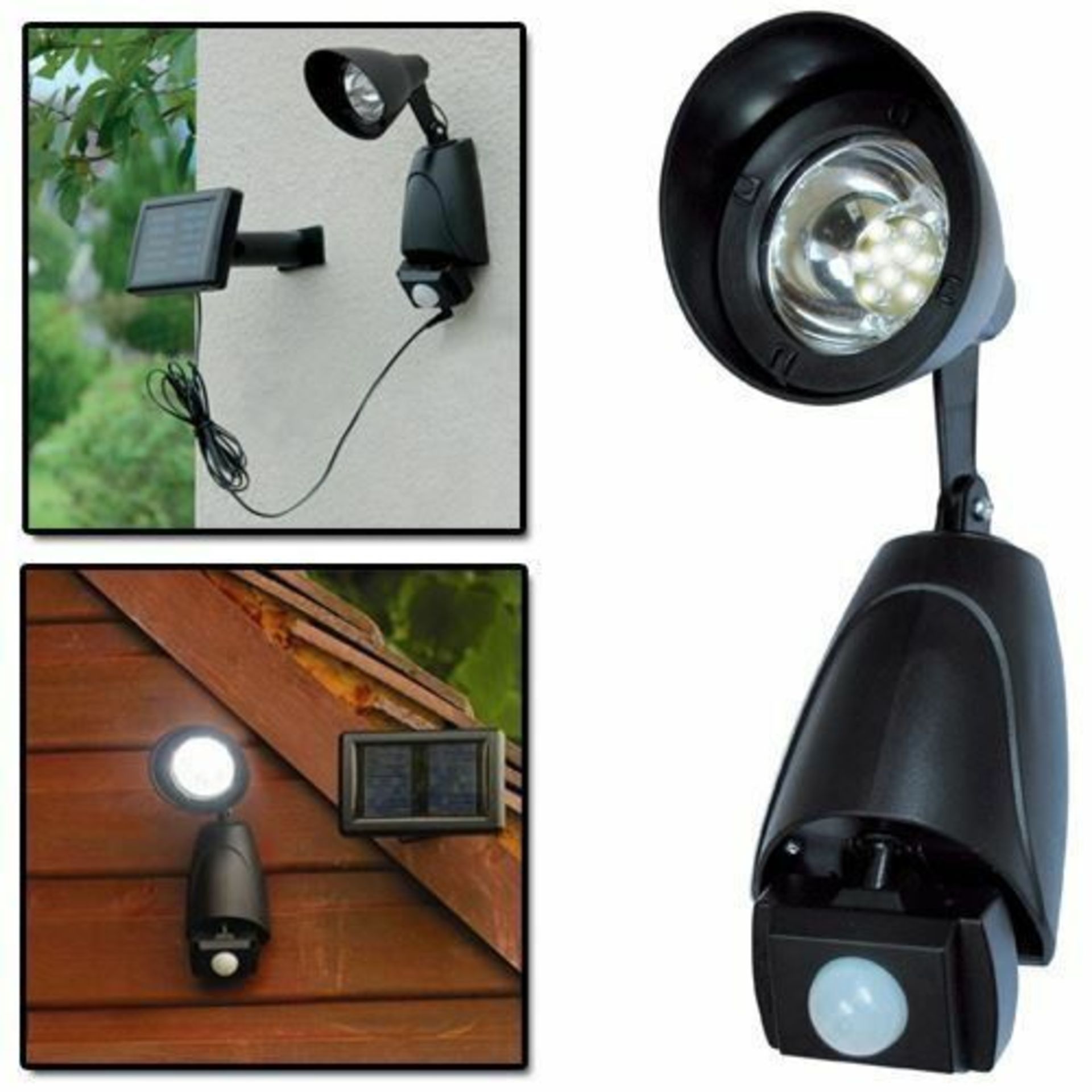 + VAT Brand New Kingfisher Security Light - Motion Sensor - Weatherproof - 9 Bright LED Bulbs