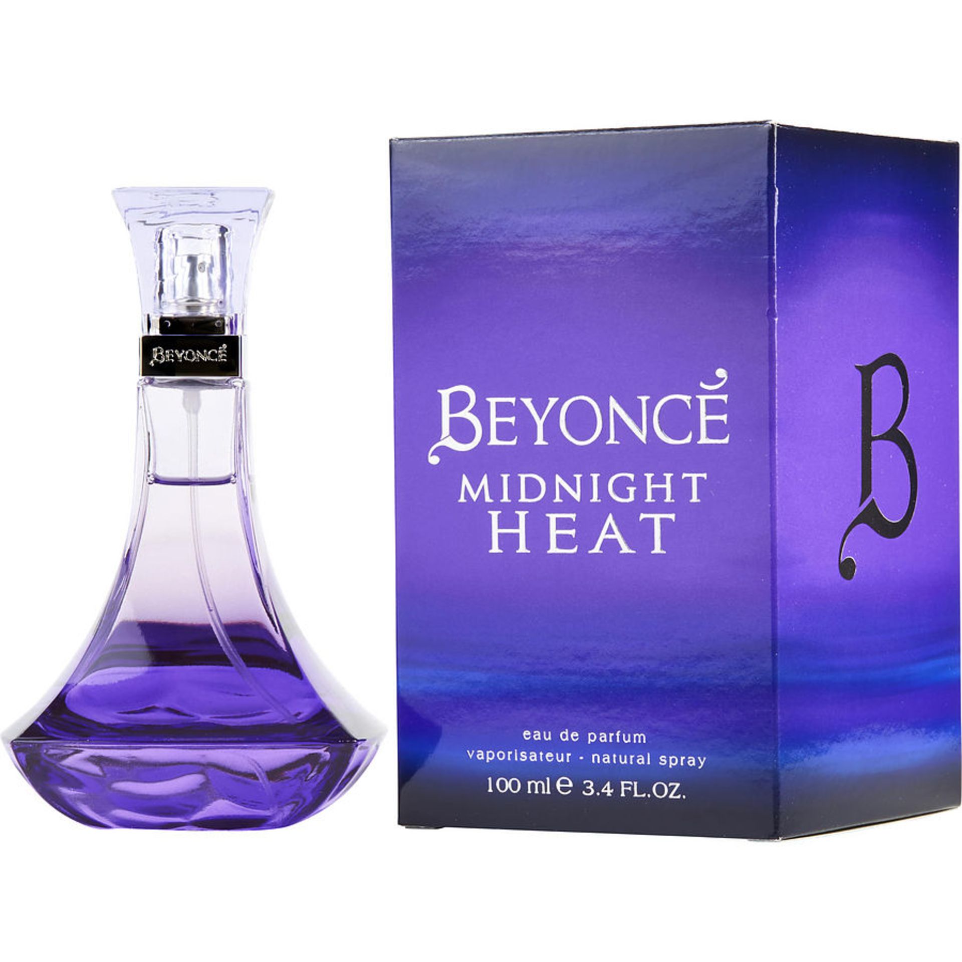 + VAT Brand New 100ml Ladies Beyonce Midnight Heat EDP Spray