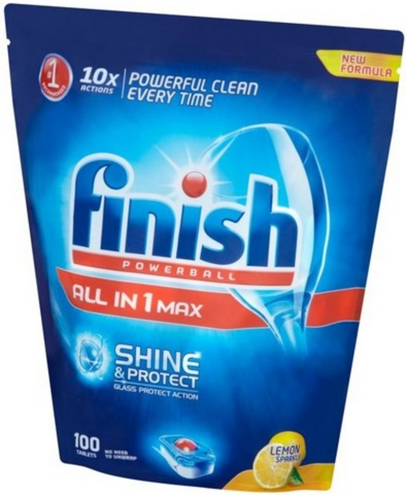 + VAT Brand New Finish Powerball All In One 100 - Lemon ISP £25.00 (Ocado)