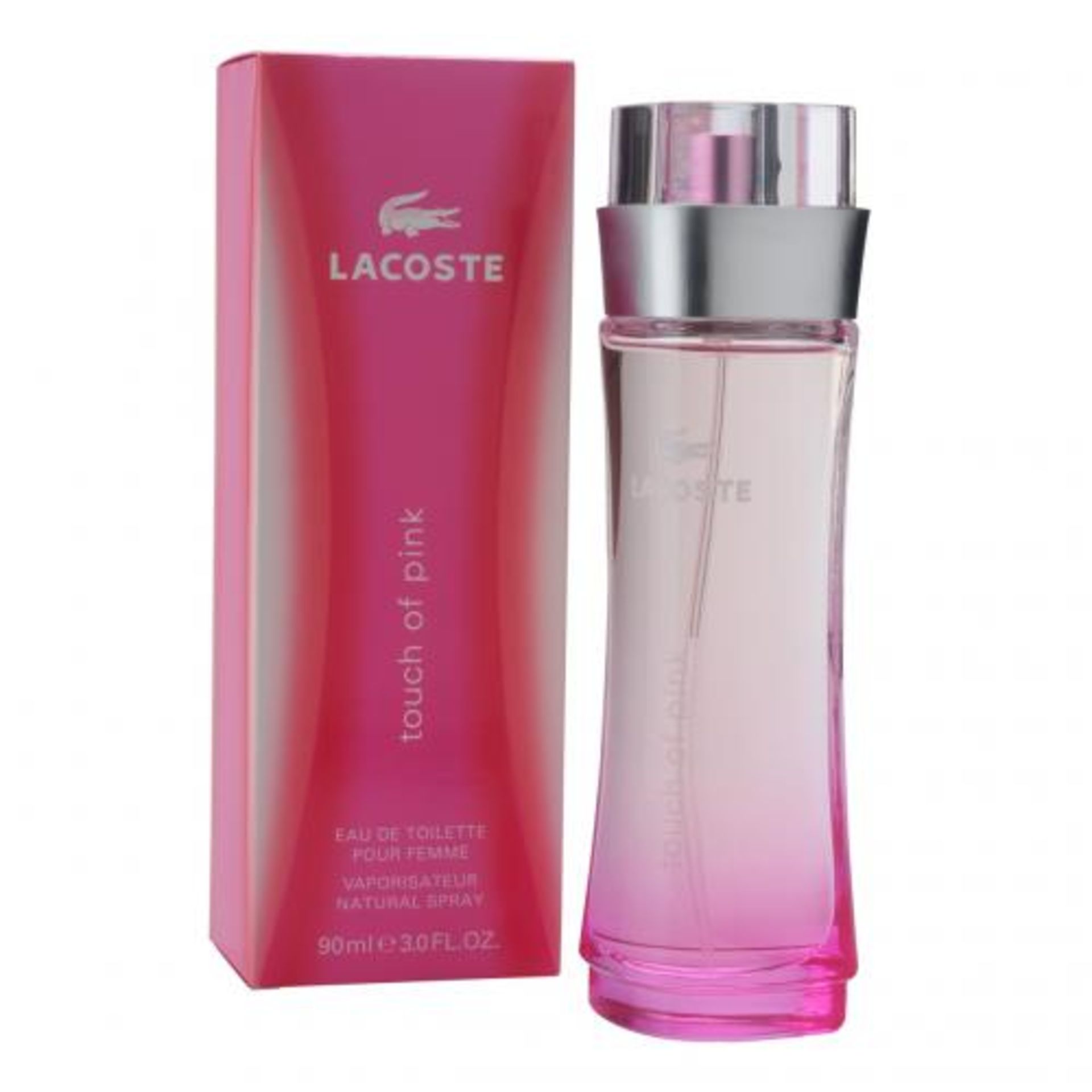 + VAT Brand New Lacoste Touch of Pink 90ml EDT Spray