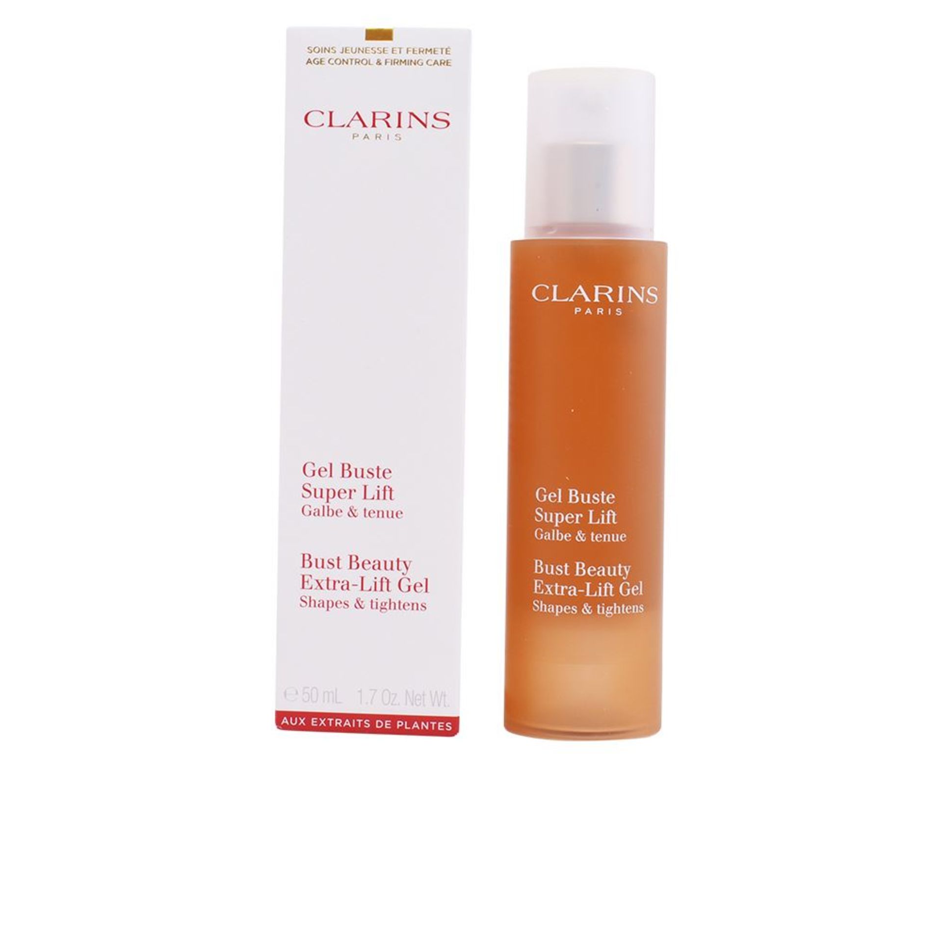 + VAT Brand New Clarins Bust Beauty Extra-Lift Gel 50ml