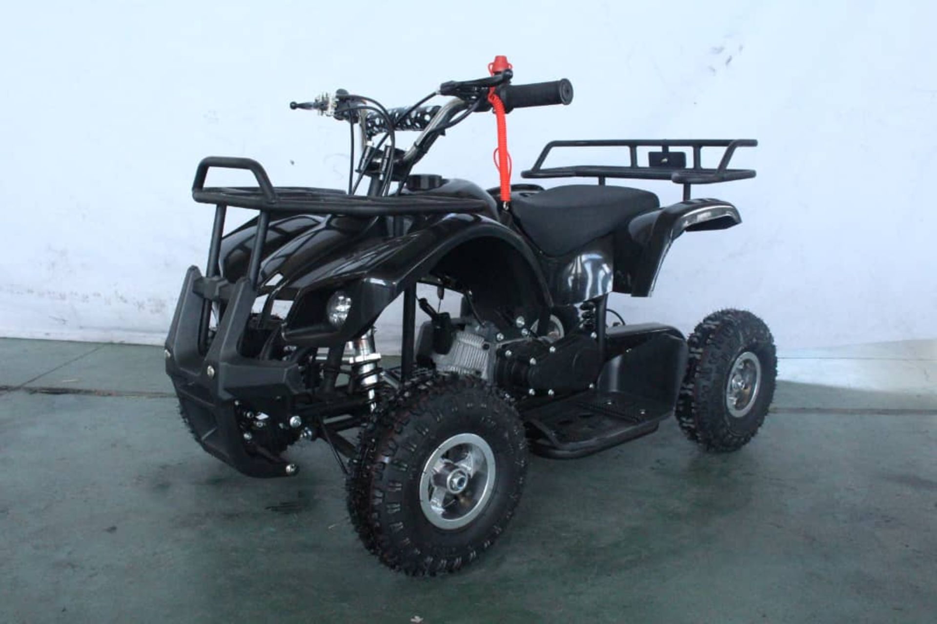 + VAT Brand New 49cc Hawk Mini Quad Bike - Colours May Vary - Full Front And Rear Suspension - Disk