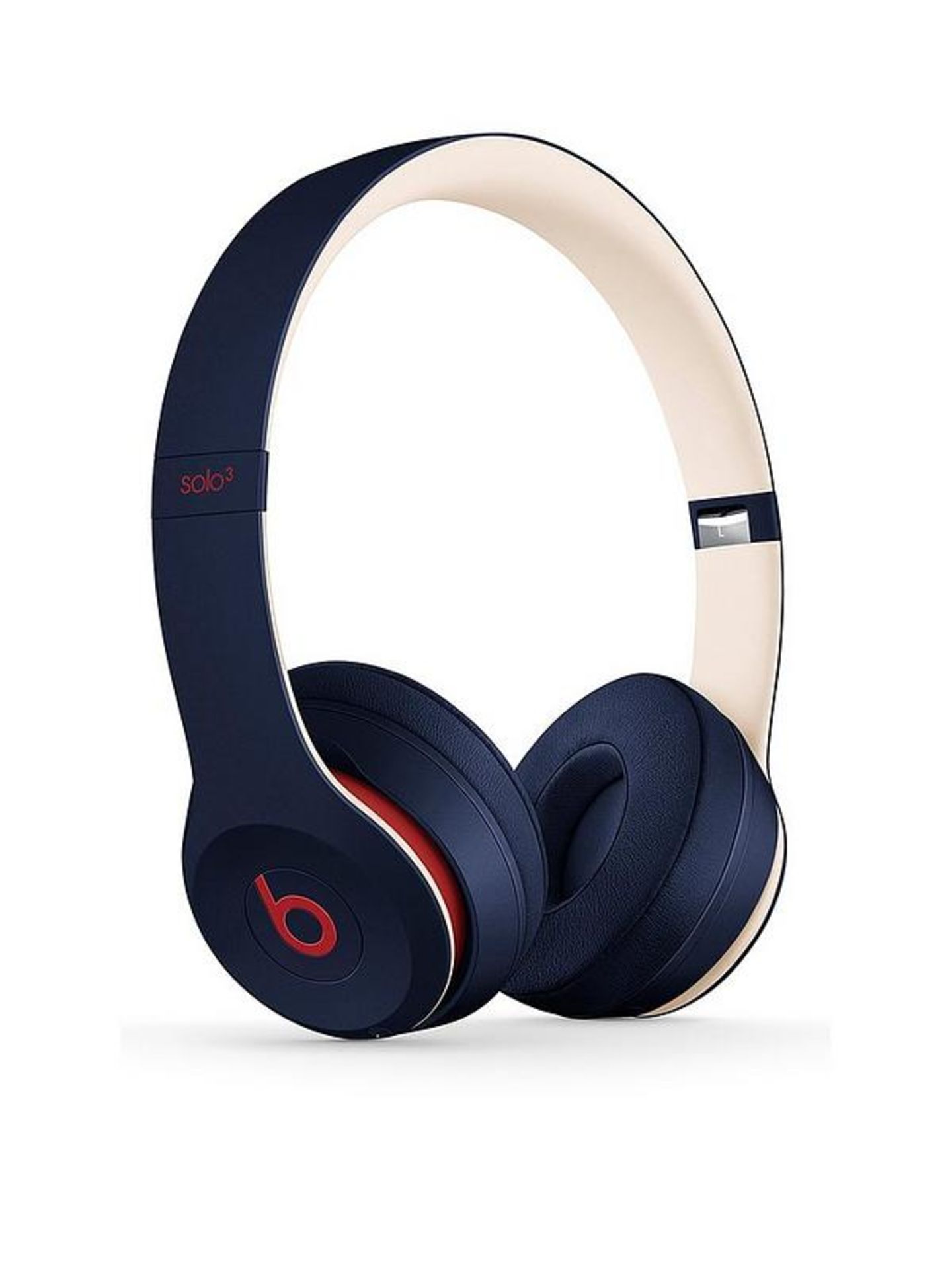 + VAT Brand New Beats Solo3 Wireless Bluetooth Headphones - Club Navy - Award Winning Sound - Up To