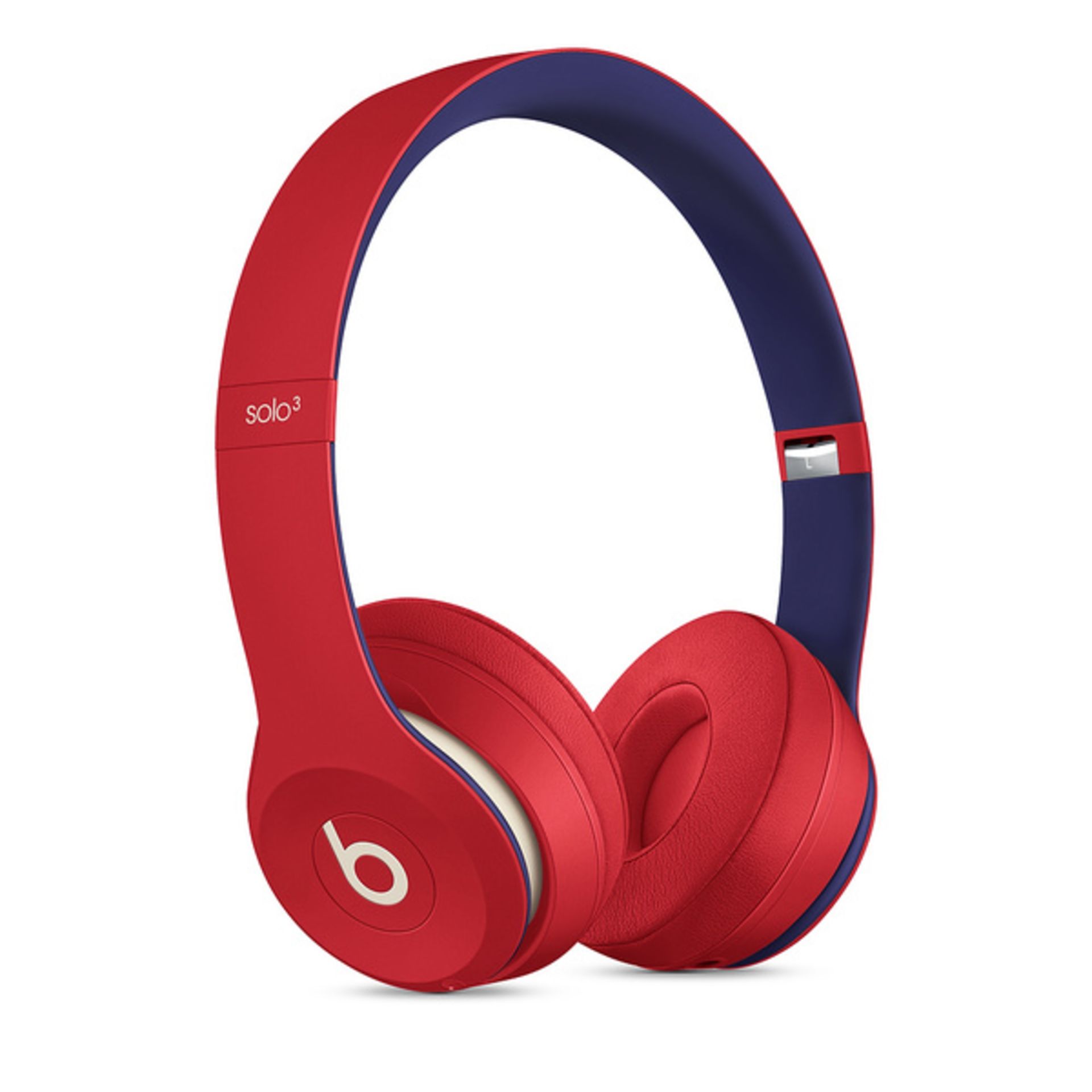 + VAT Brand New Beats Solo3 Wireless Bluetooth Headphones - Club Red - Award Winning Sound - Up To