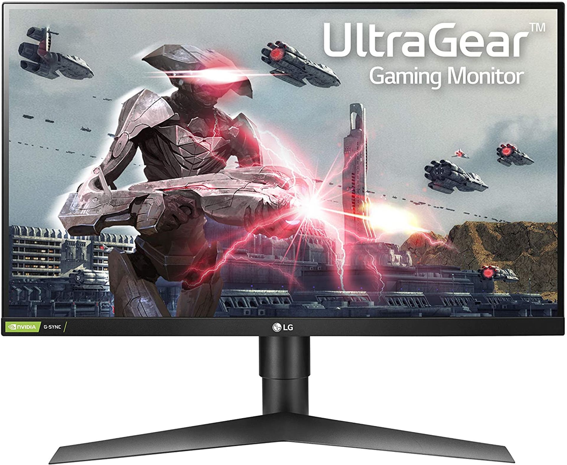 + VAT Grade A LG 27 Inch FULL HD IPS 144Hz LED GAMING MONITOR - HDMI X 2, DISPLAY PORT 27GL650F-B