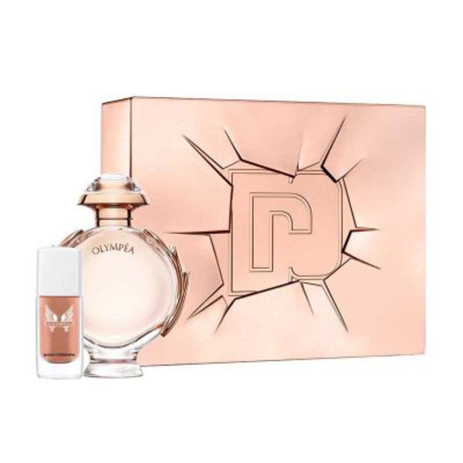 + VAT Brand New Paco Rabanne Olympea 50ml EDP + 9ml Polish Nail