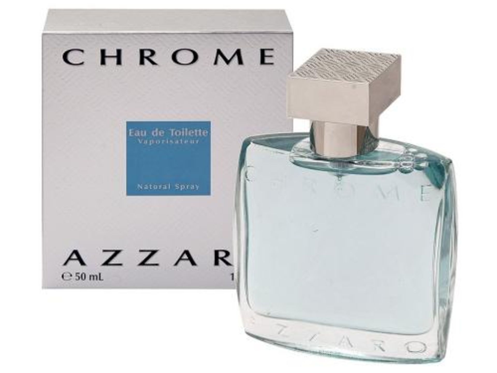 + VAT Brand New Azzaro Chrome 50ml EDT spray