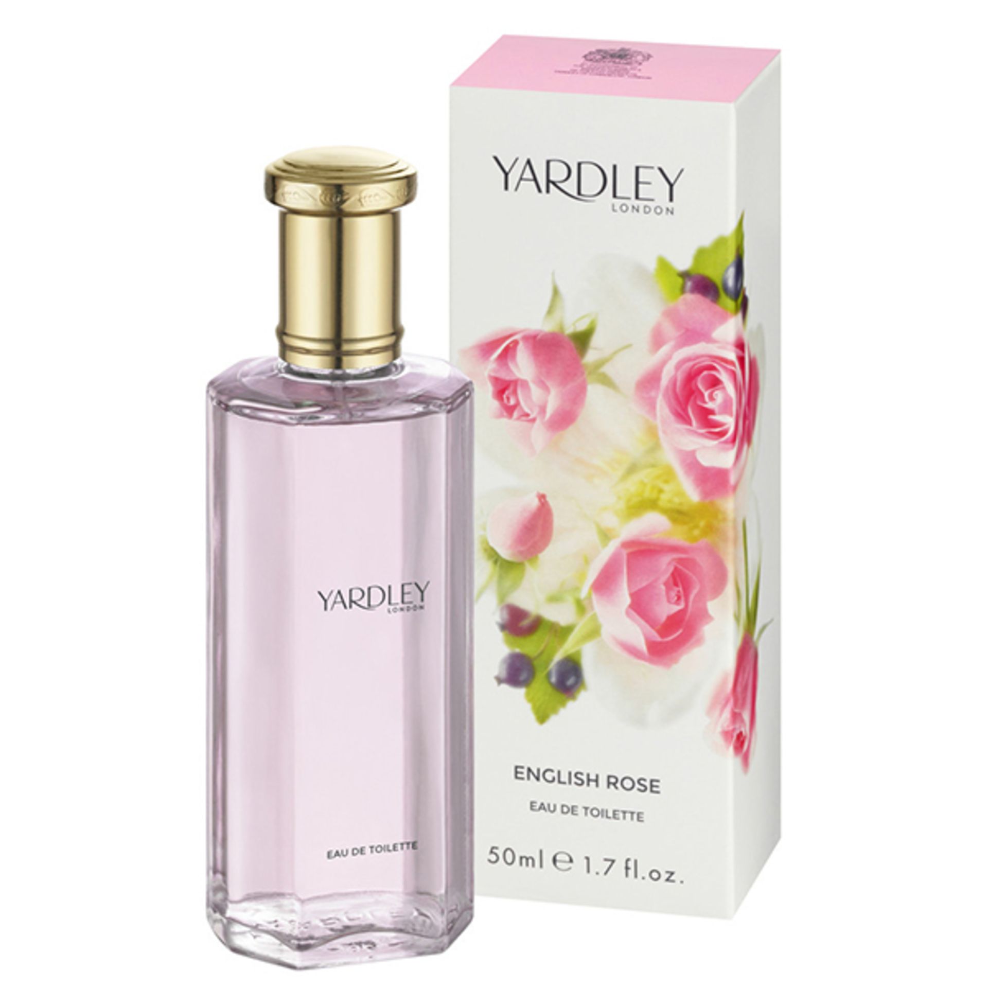 + VAT Brand New Yardley English Rose 50ml EDT Spray
