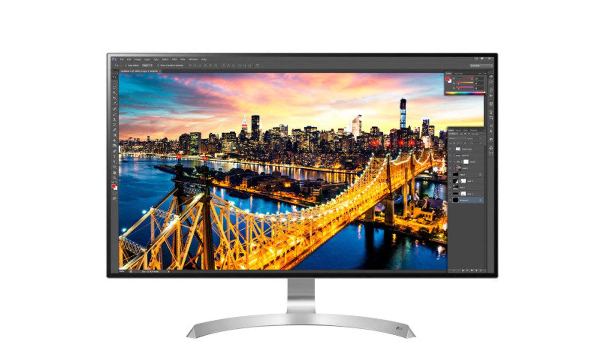 + VAT Grade A LG 32 Inch 4K ULTRA HD IPS LED MONITOR - 3840 X 2160P - HDMI, DISPLAY PORT, USB TYPE