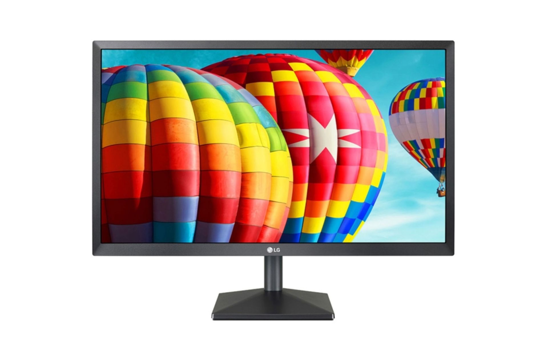 + VAT Grade A LG 22 Inch FULL HD LED MONITOR - HDMI, D-SUB 22MK400H-B - 1 x GREEN PIXEL