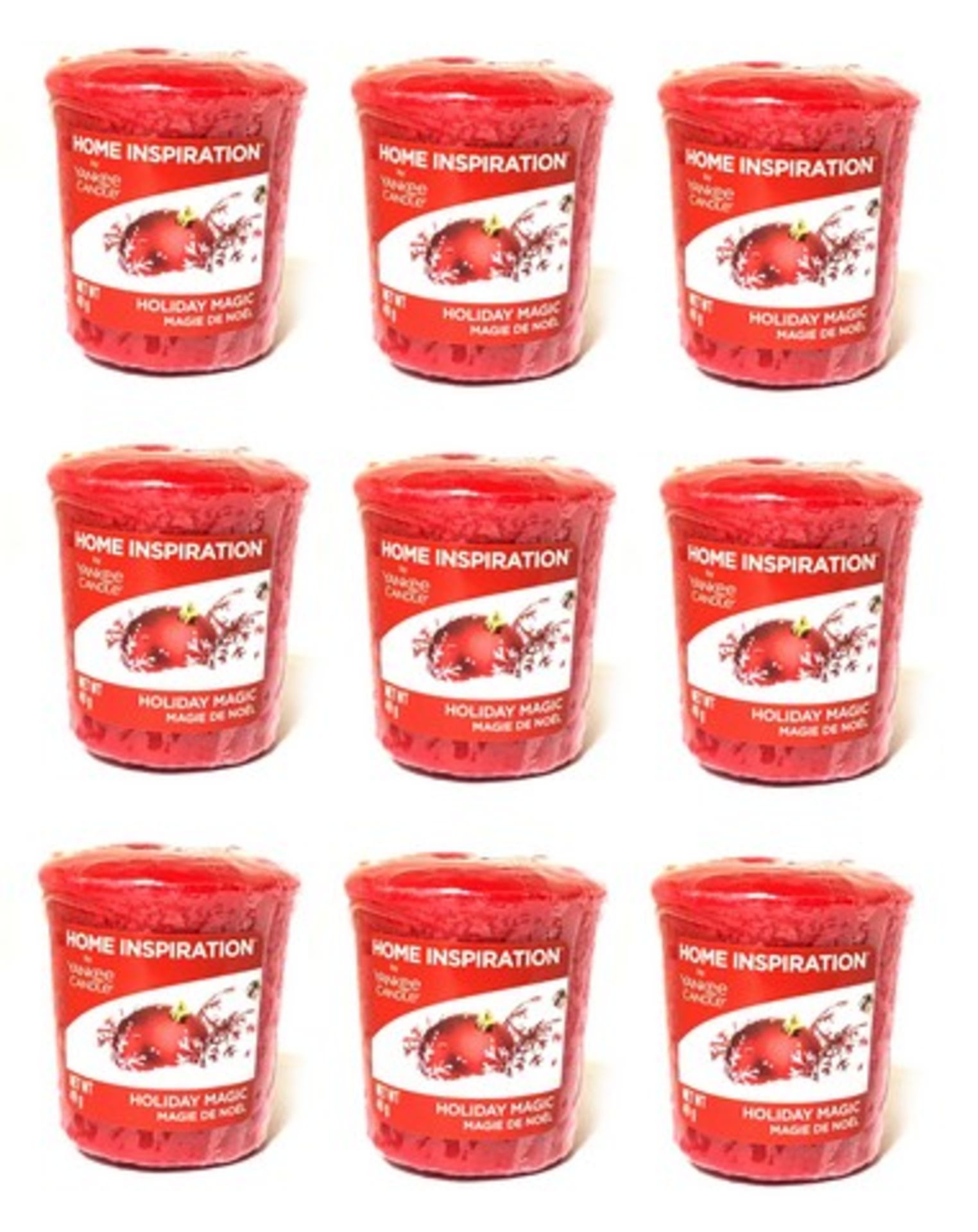 + VAT Brand New 9 x Yankee Candle Votive Holiday Magic - Internet Price £21.15 (Thestore91)