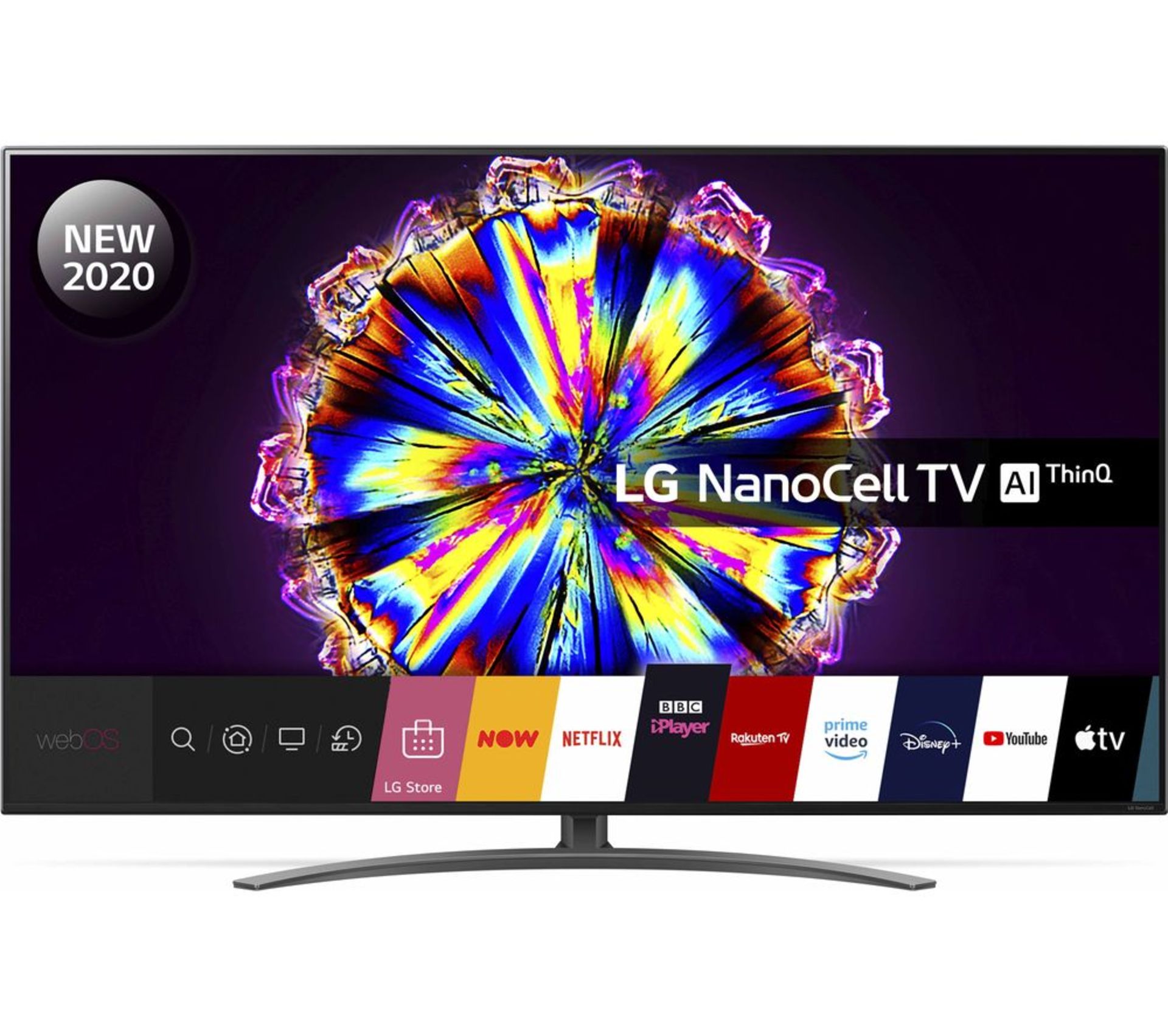 + VAT Grade A LG 55 Inch 4K ULTRA HD NANO LED CINEMA HDR TRUMOTION 200 SMART TV WITH FREEVIEW HD &