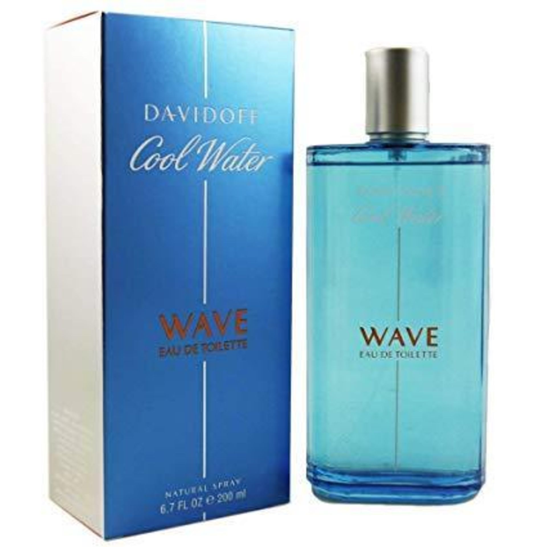 + VAT Brand New Davidoff Coolwater Wave (M) 200ml EDT Spray