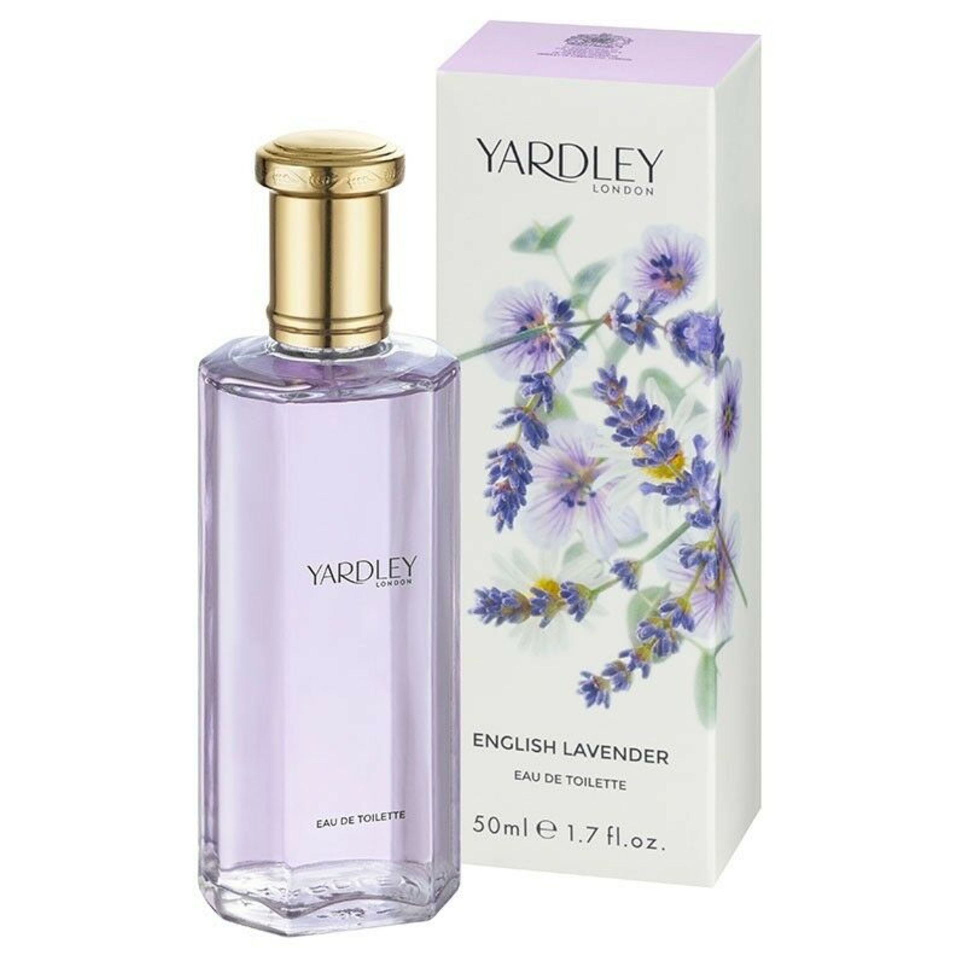 + VAT Brand New Yardley English Lavender 50ml EDT Spray