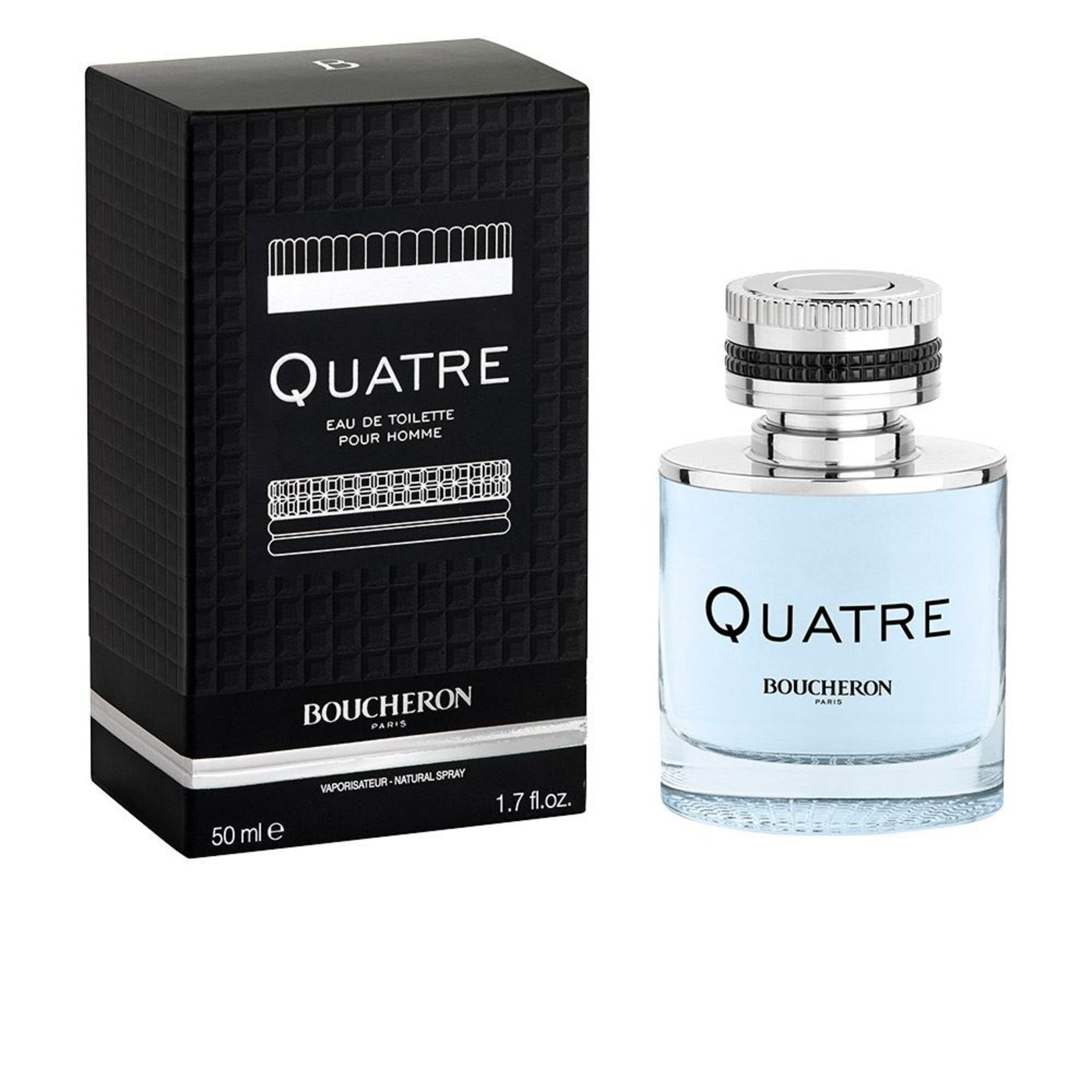 + VAT Brand New Boucheron Quatre (M) 50ml EDT Spray