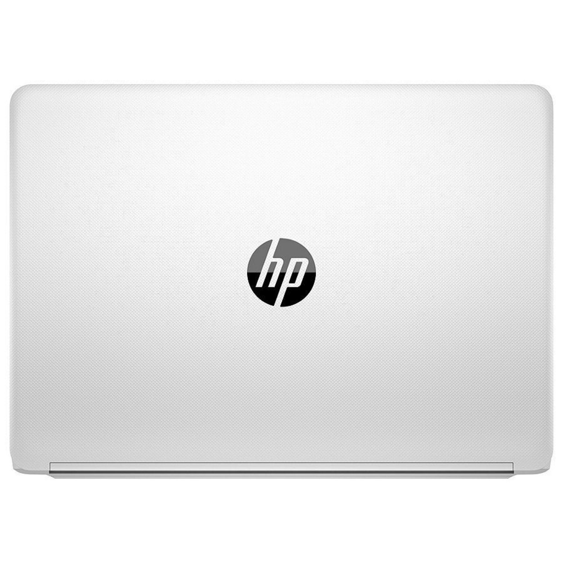 + VAT Brand New HP 14" Laptop 4GB RAM - 500GB HD - Windows 10 - White - 14-BP015NA - Image 2 of 4