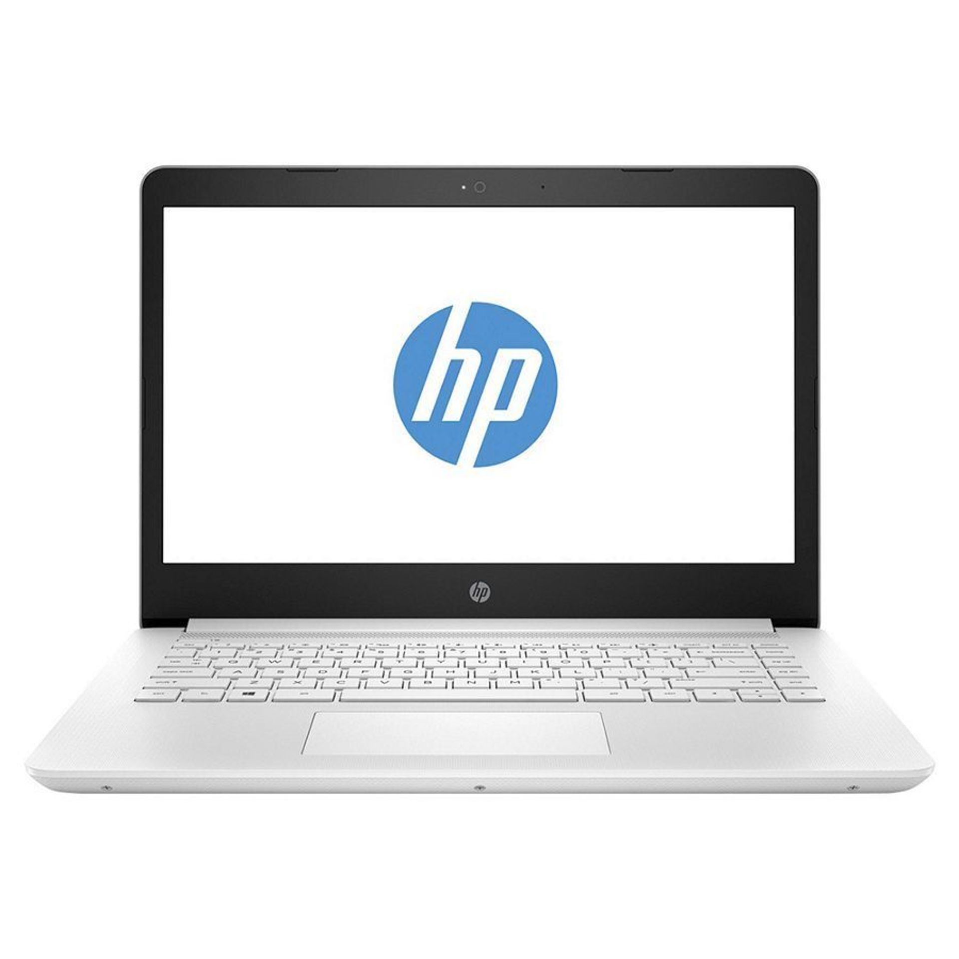 + VAT Brand New HP 14" Laptop 4GB RAM - 500GB HD - Windows 10 - White - 14-BP015NA - Image 3 of 4