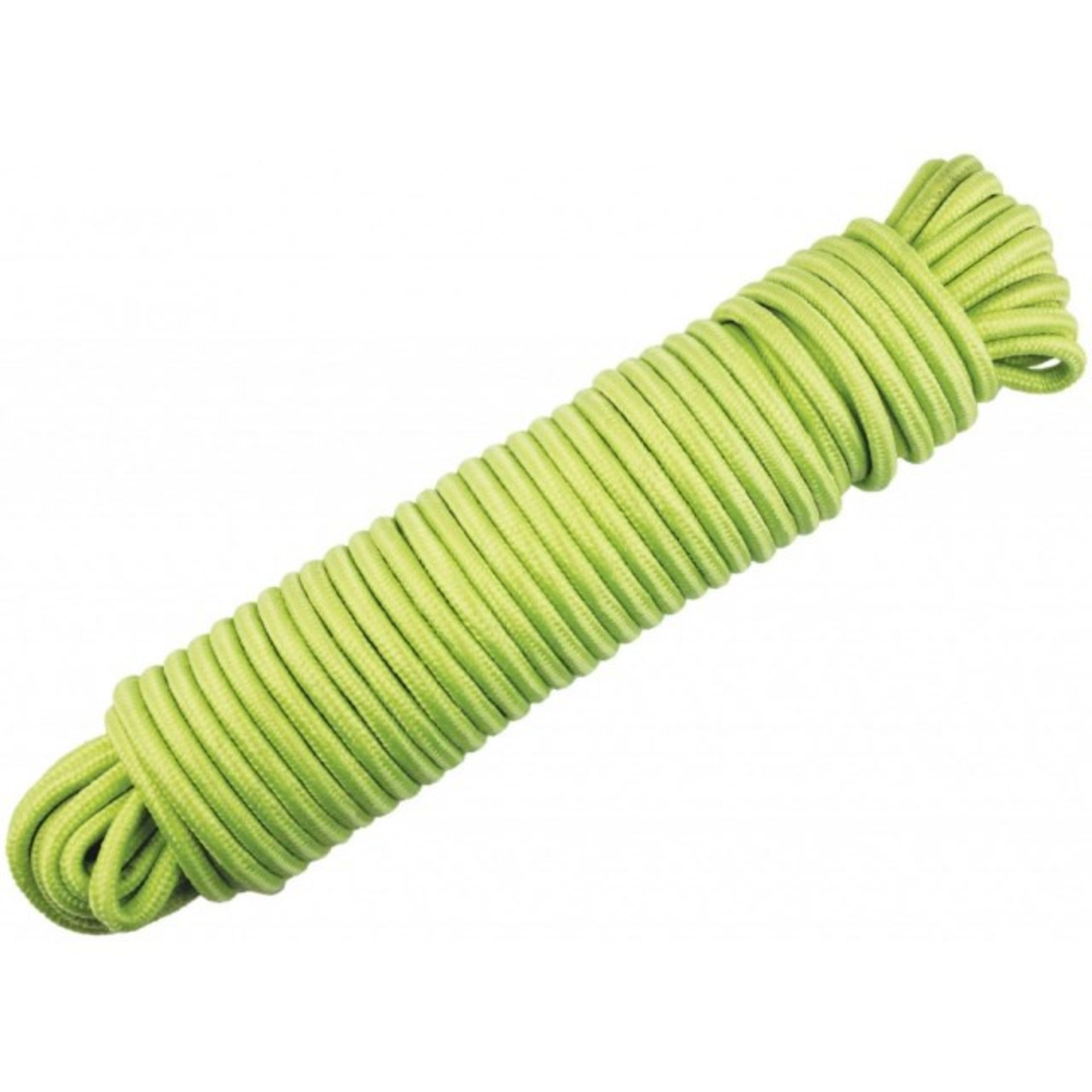 + VAT Brand New 30 Metre (100ft) Coil Glow In The Dark Diamond Braid Rope 3/8" Thick RRP £29.99