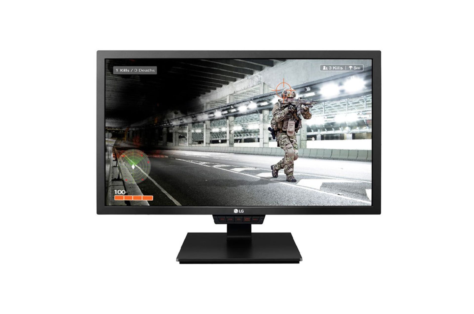 + VAT Grade A LG 24 Inch FULL HD GAMING LED MONITOR - HDMI X 2, DISPLAYPORT, USB 3.0 X 2 24GM79-B