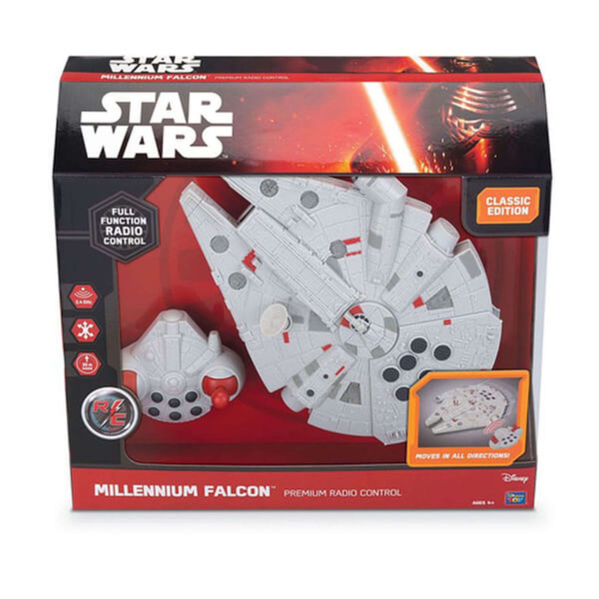 + VAT Brand New Star Wars Millennium Falcon Remote Control Vehicle Amazon Price £23.91
