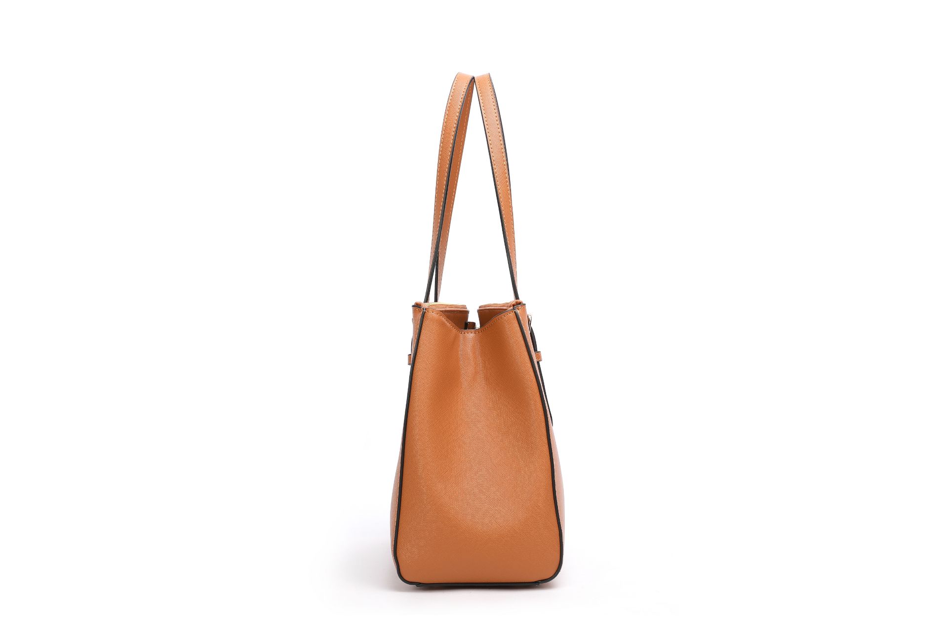 No VAT Brand New Special Edition Katy Elizabeth London Brown Medium Tote Bag With Detachable - Image 5 of 5