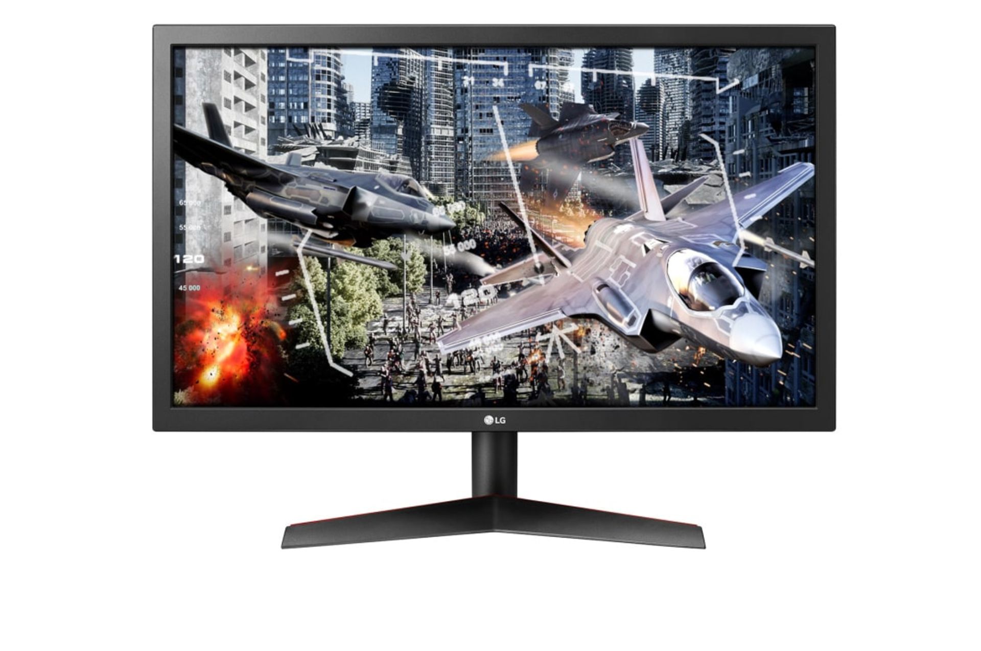 + VAT Grade A LG 24 Inch FULL HD LED 144Hz GAMING MONITOR - HDMI X 2, DISPLAYPORT 24GL600F-B