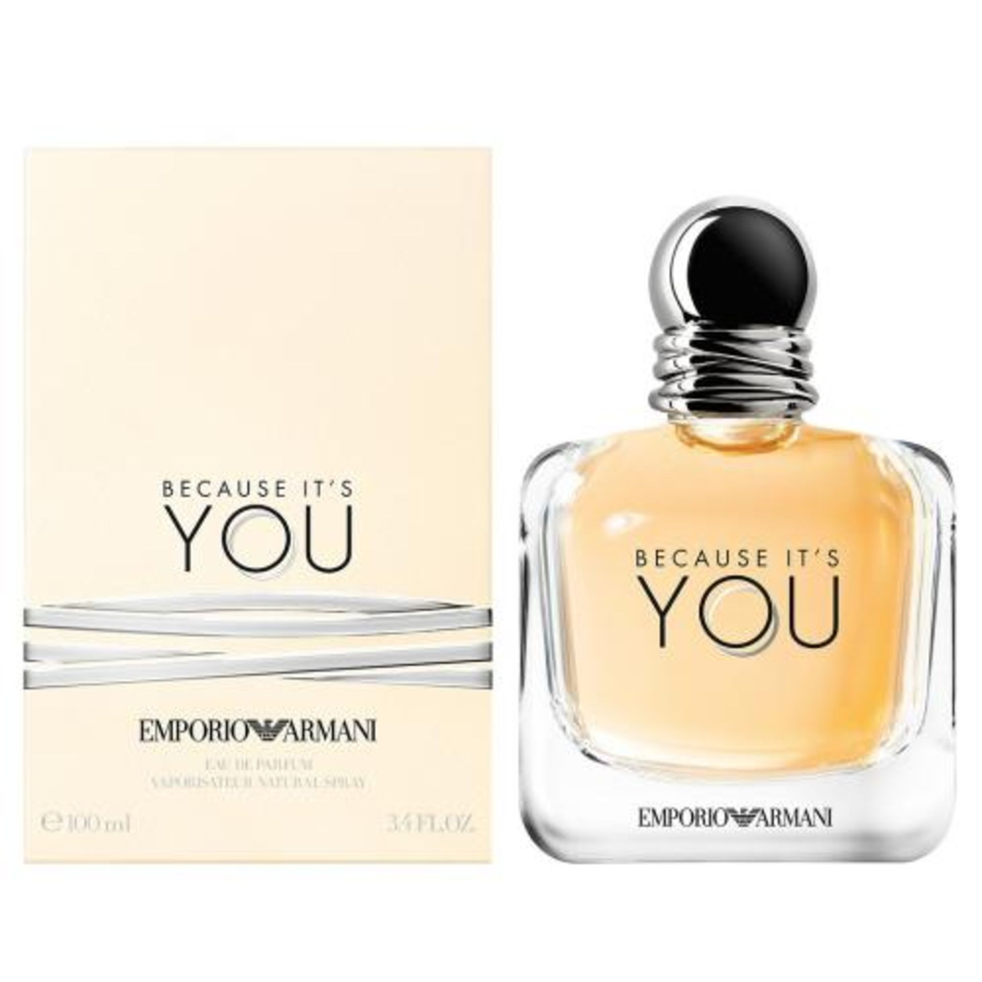 + VAT Brand New Emporio Armani Because It's You 100ml EDP Spray