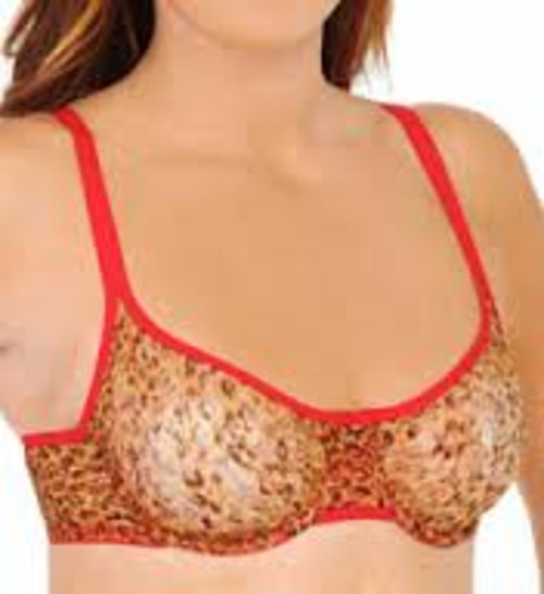 + VAT Brand New A Lot of Four DKNY 451000 Signature Lace Underwire Demi Bras Size 36B ISP $38 - Image 2 of 2