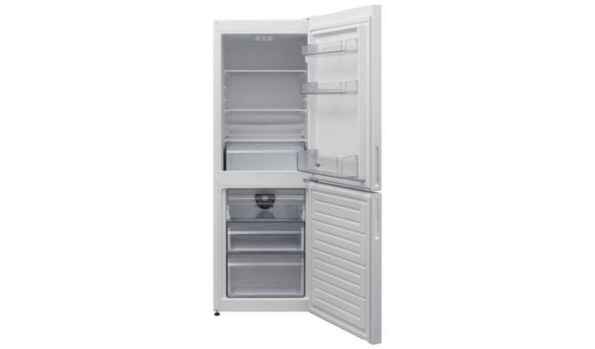 + VAT Grade A Bush 54152W Frost Free Fridge Freezer - 146 Litre Fridge Capacity - 70 Litre Freezer - Image 2 of 2