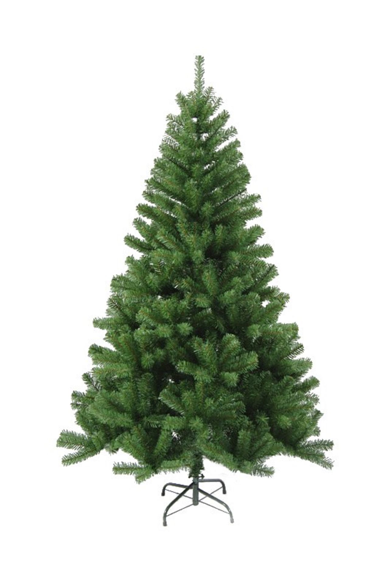 + VAT Brand New "Noel" Luxury 6ft Classic Spruce Christmas Tree - Complete With Metal Base/Stand
