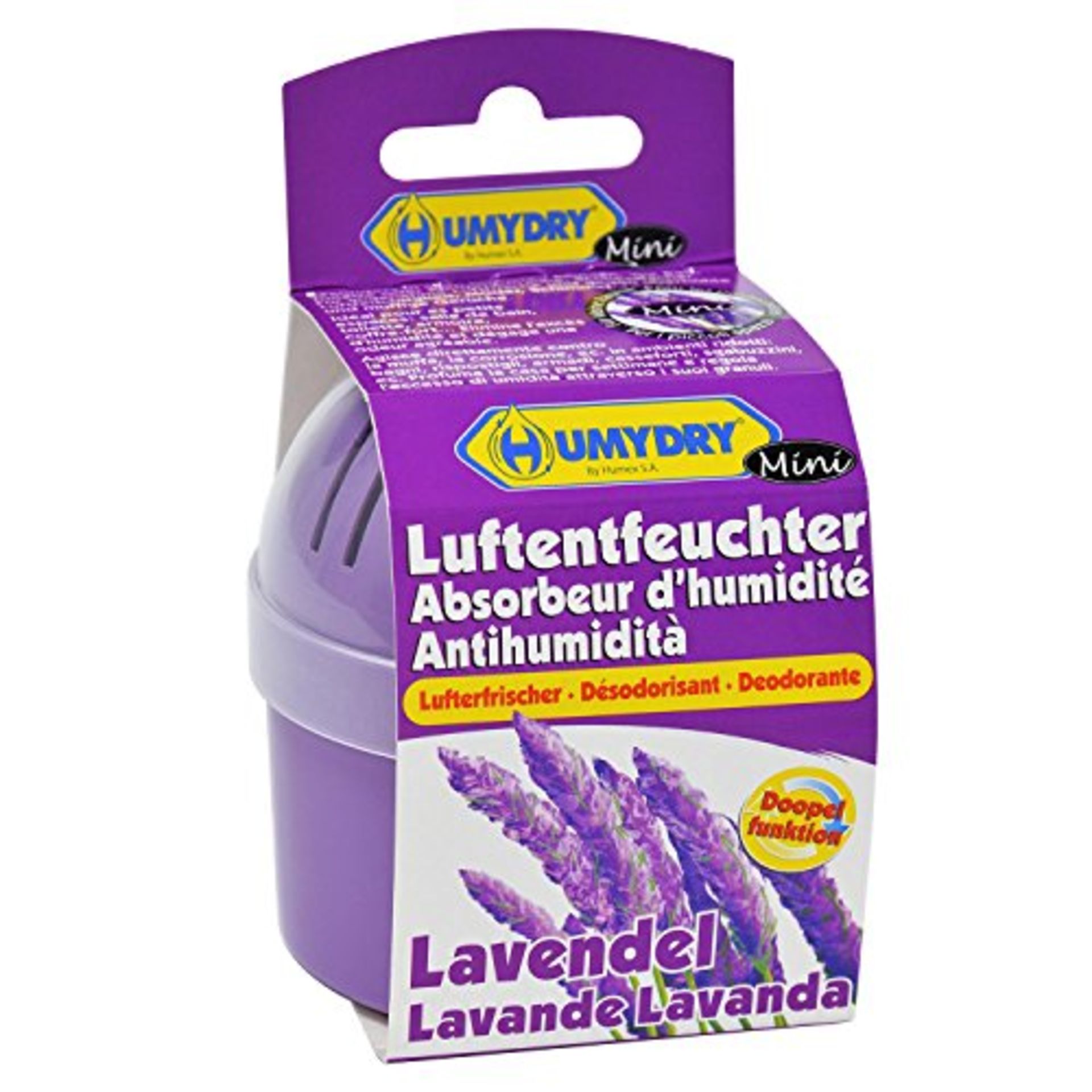 + VAT Brand New A Box Of 24 Humydry Lavender-8 Pine-13 Lemon-24 Vanilla Moisture Absorber Air