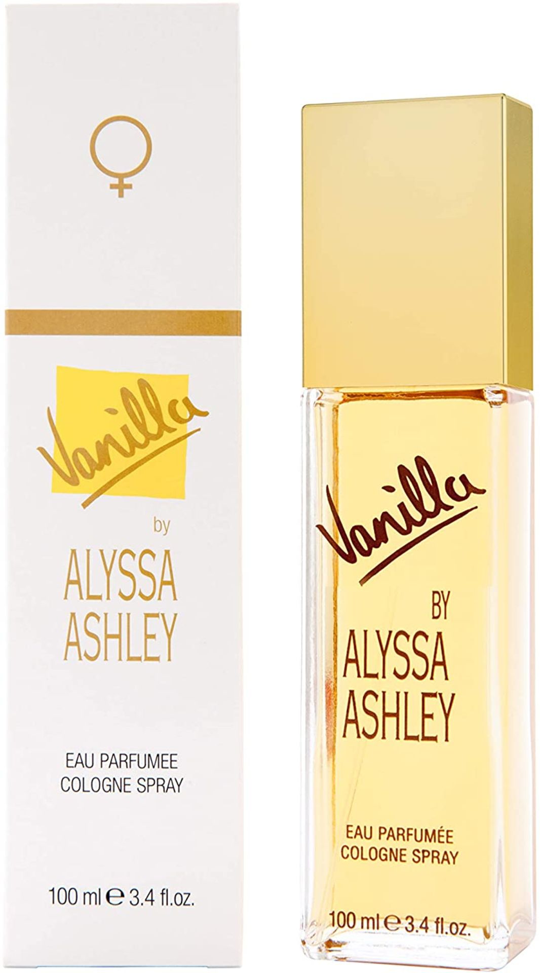 + VAT Brand New Alyssa Ashley Vanilla 100ml EDC Spray