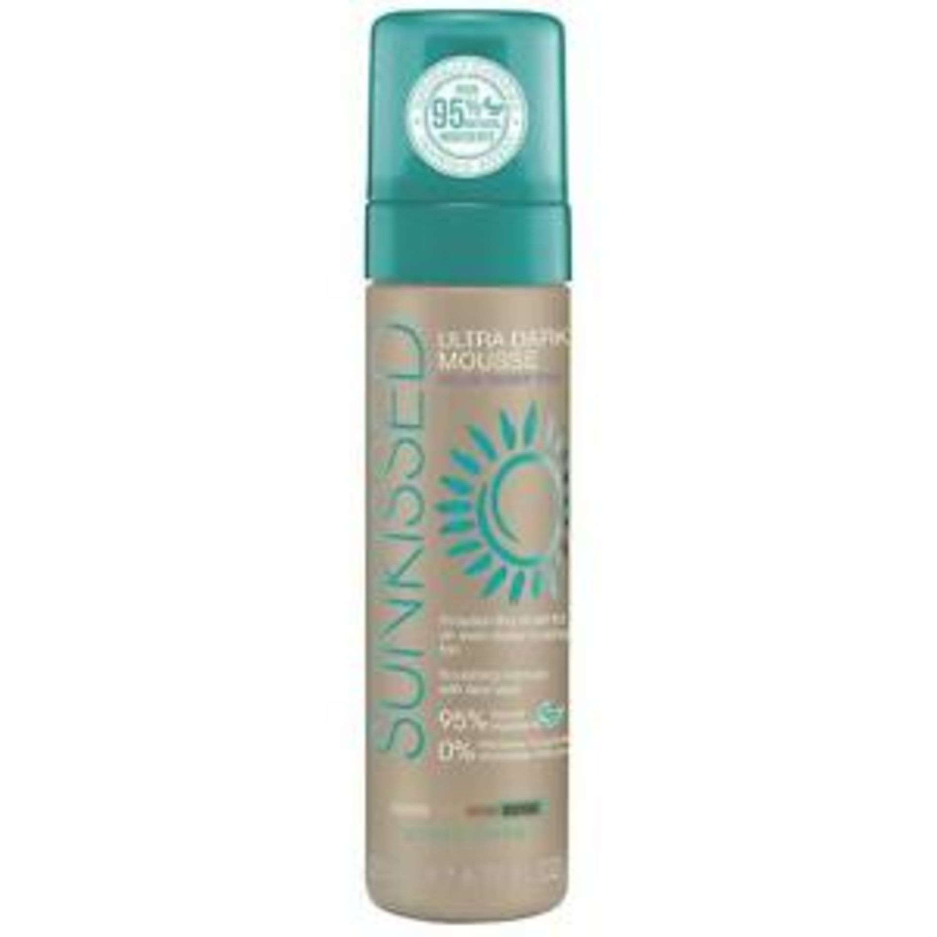 + VAT Brand New Sunkissed Ultra Dark Mous. Selfie Ready Tan 200ml