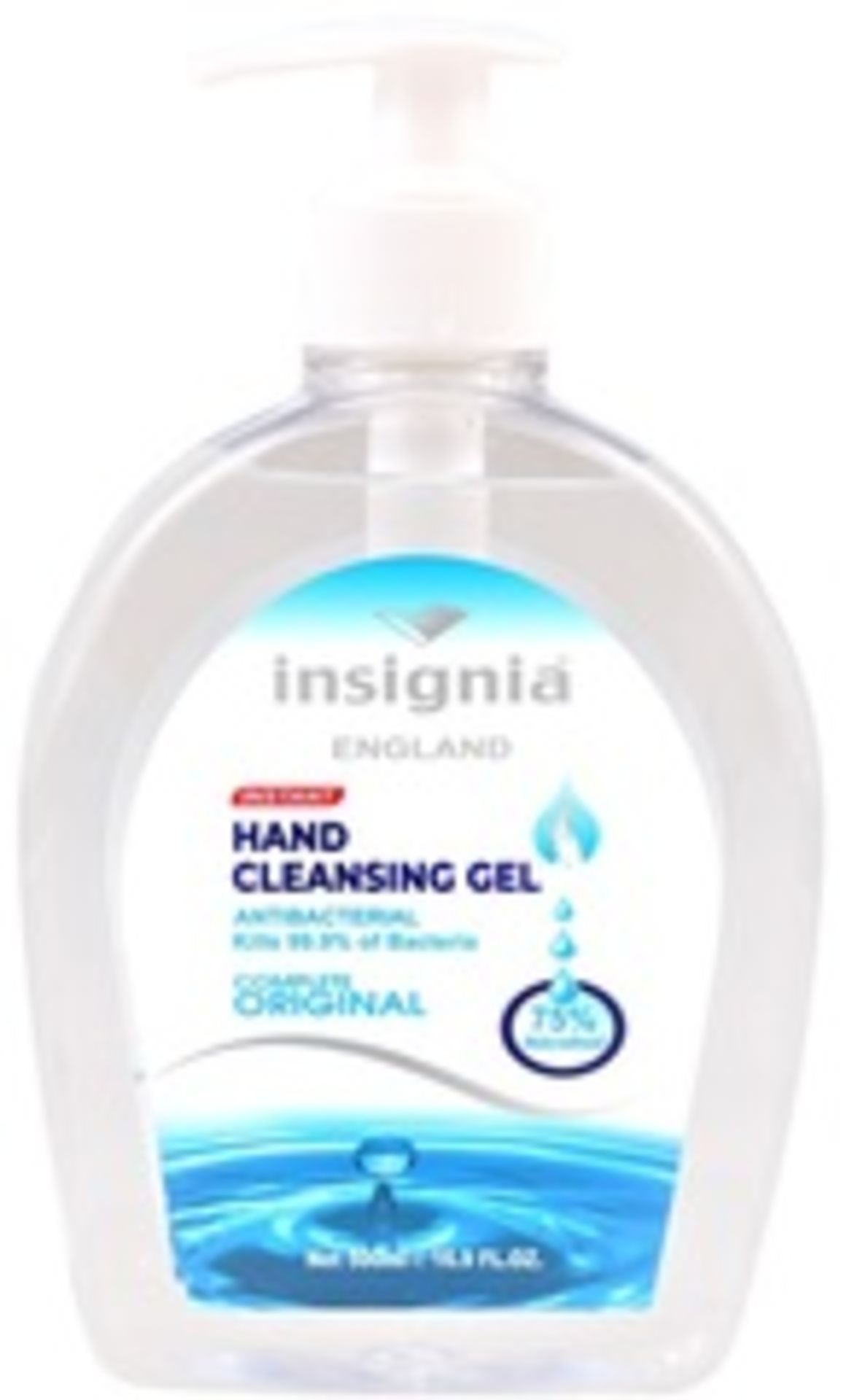 + VAT Brand New Insignia Hand Sanitiser 500ml (Pump)