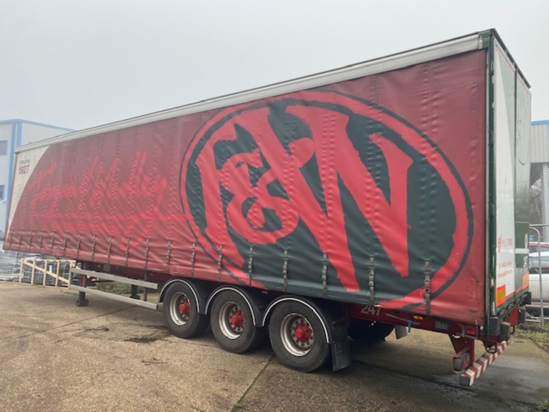 + VAT 2011 SDC Mega Curtainside Trailer With Rear Barn Doors - MOT 31/10/21 So Almost A Full Year