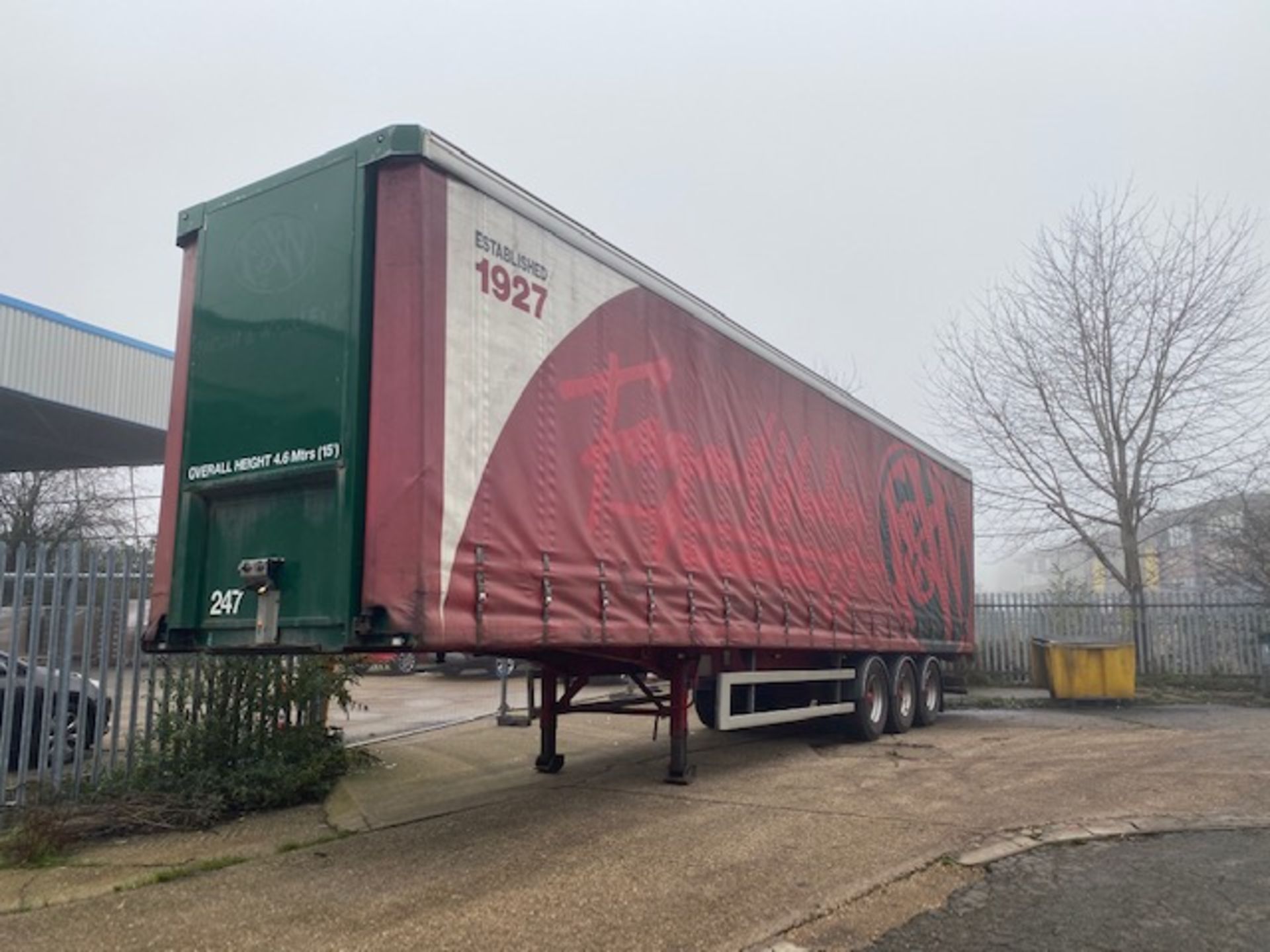 + VAT 2011 SDC Mega Curtainside Trailer With Rear Barn Doors - MOT 31/10/21 So Almost A Full Year - Image 3 of 3