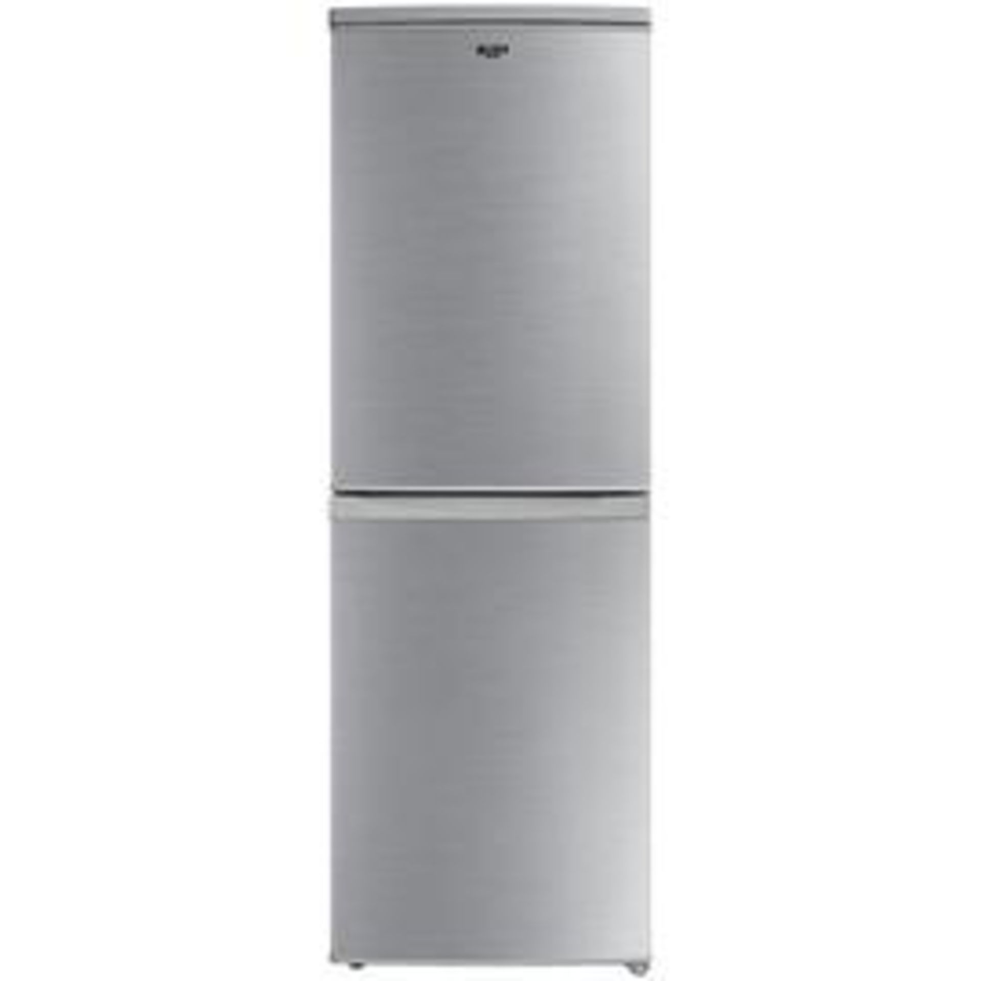 + VAT Grade A/B Bush 54152W Silver Fridge Freezer - A+ Energy Rating - 2 Adjusable Shelves & 1