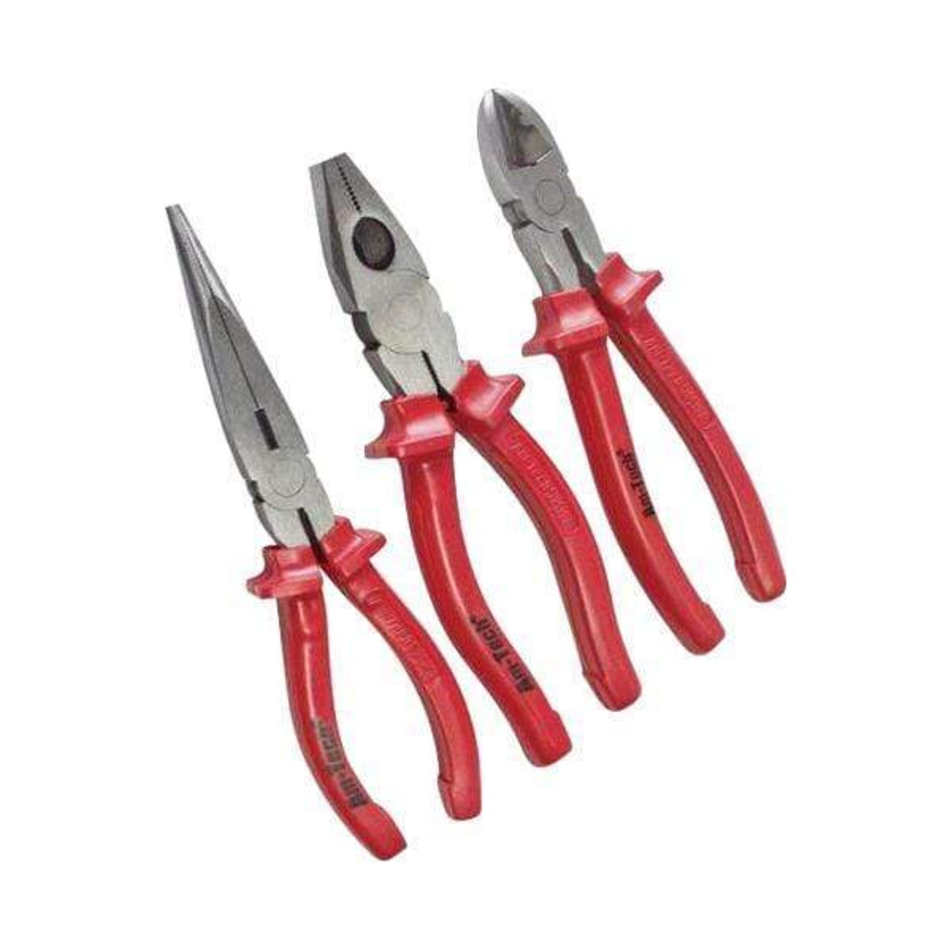 + VAT Brand New Three Piece Plier Set - Heavy Duty Combination