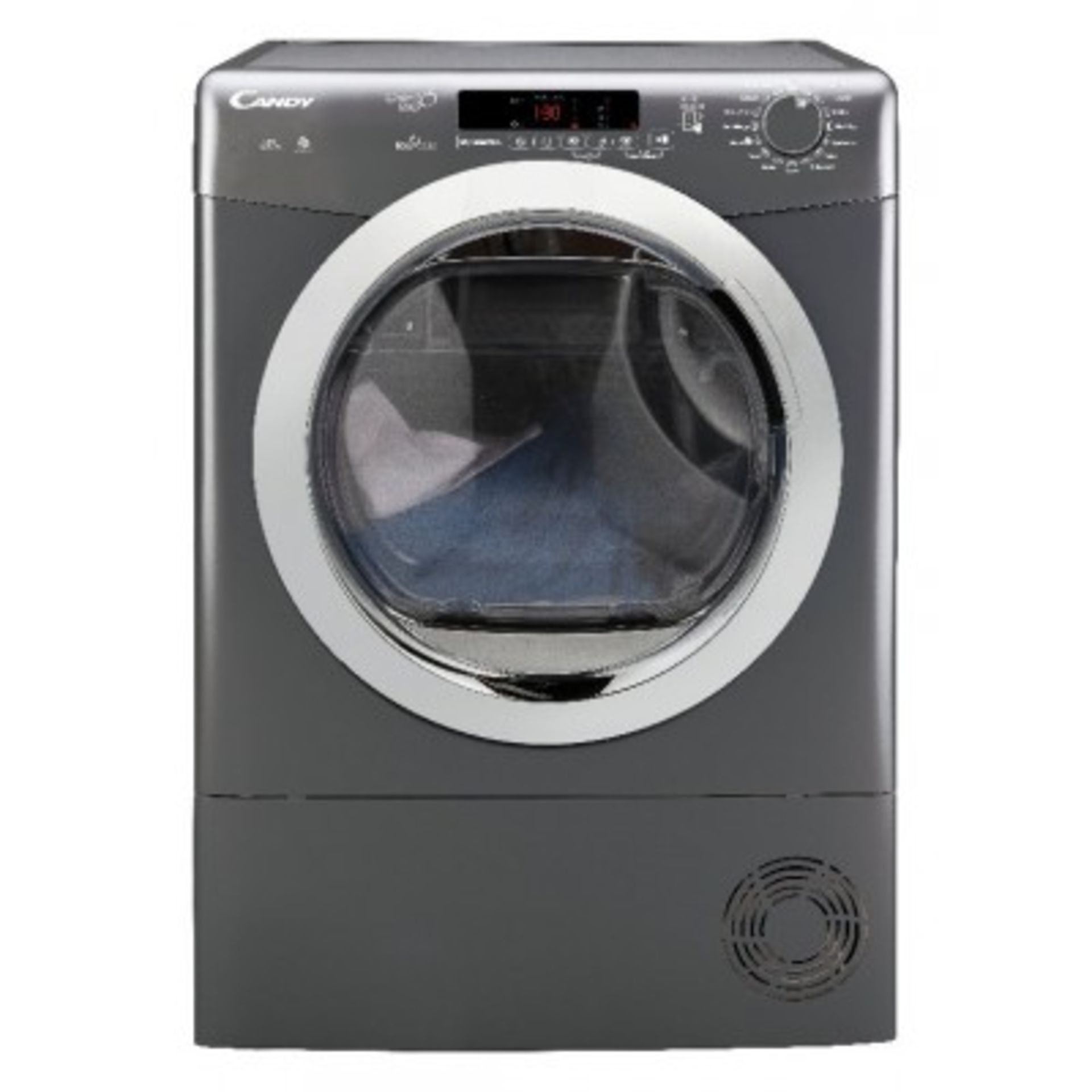 + VAT Grade A/B Candy GVSC10DCGR 10kg Condenser Tumble Dryer - Sensor Dry Technology - 14 Drying