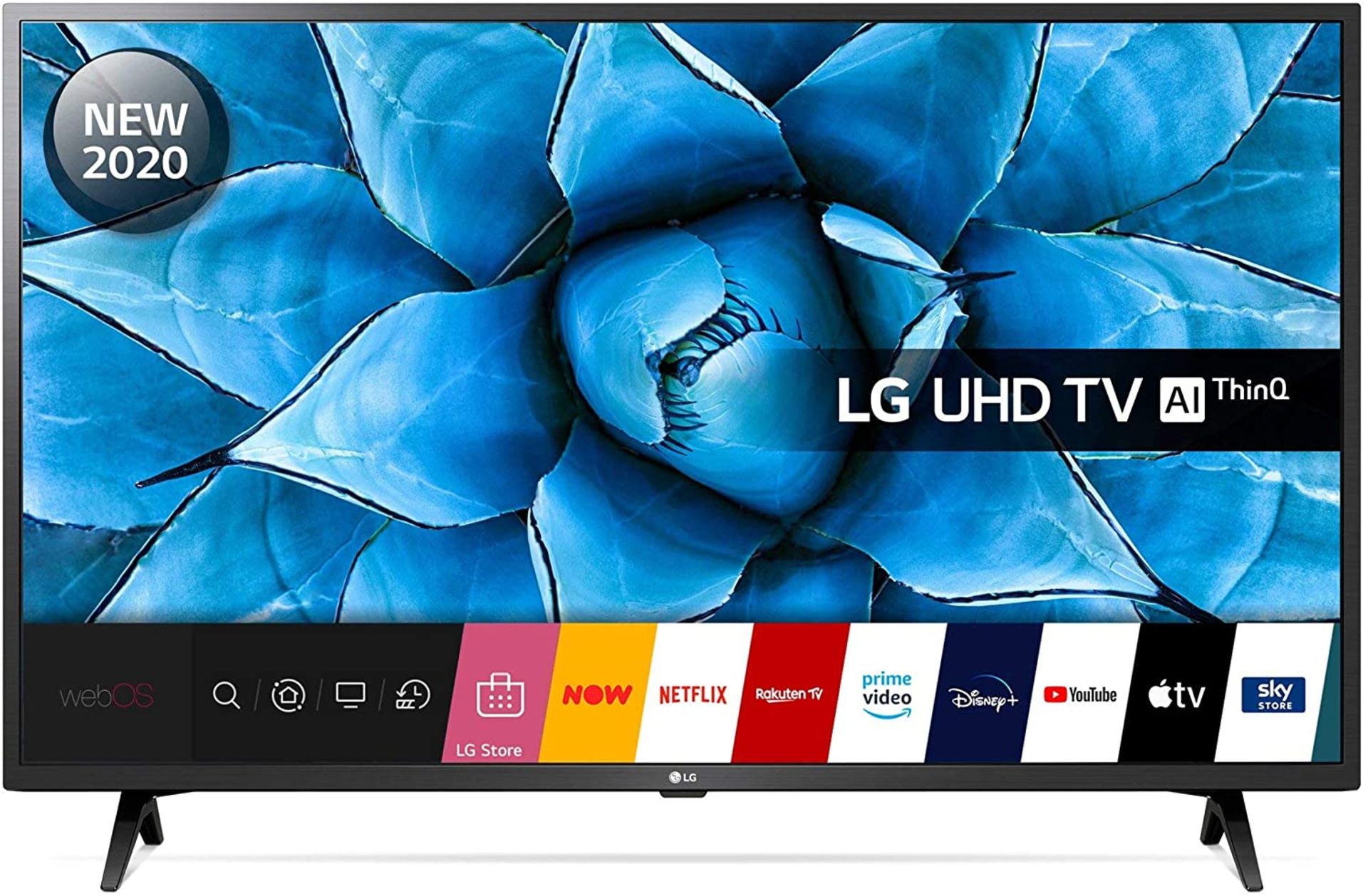 + VAT Grade A LG 43 Inch HDR 10 4K ULTRA HD TRUMOTION 100 LED SMART TV WITH FREEVIEW HD & WEBOS &