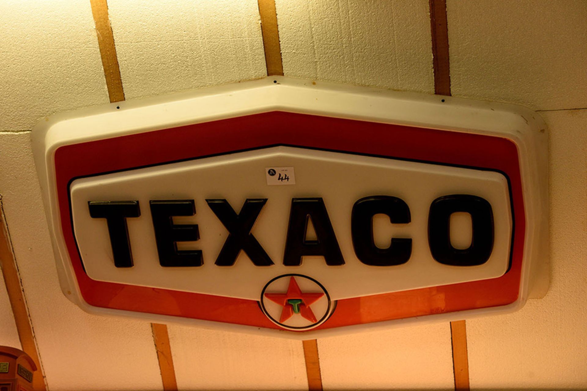 Texaco Plastic Wall Sign