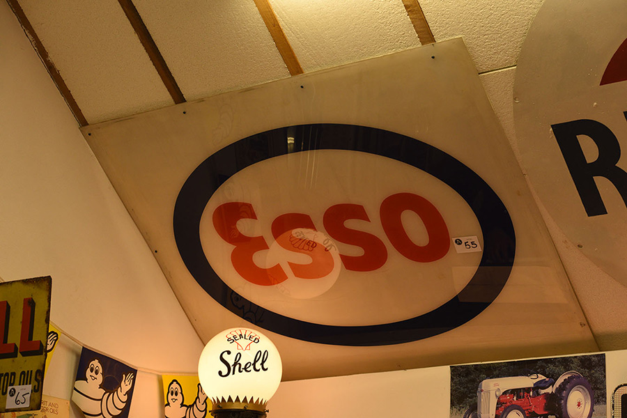 ESSO Plastic Sign