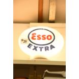 Esso Extra Glass Globe
