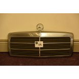 Mercedes chrome front grill