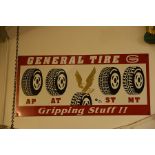 General Tire Metal Wall Mounted Sign